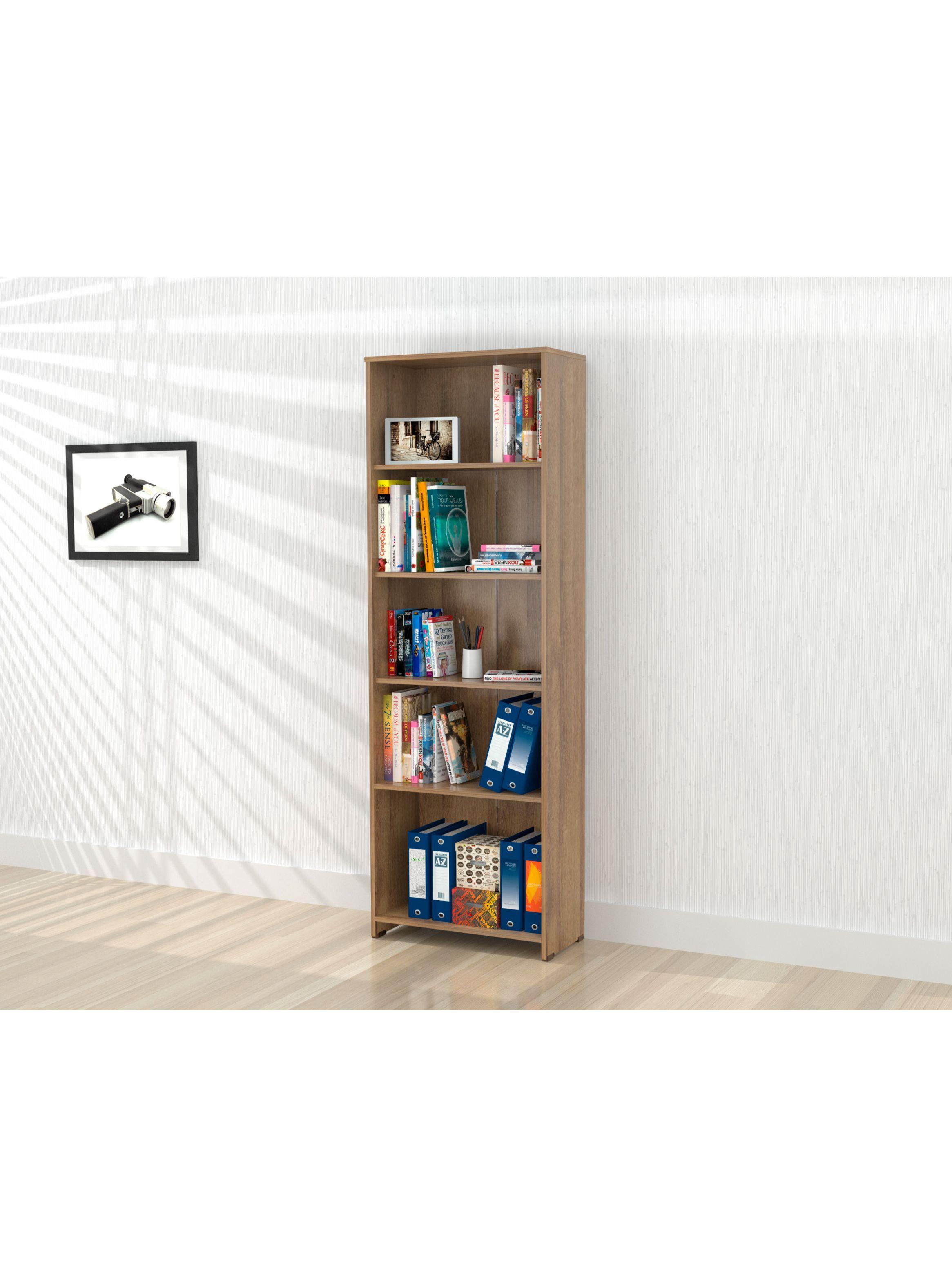 Biblioteca Amaretto 5 repisas BE12204-4