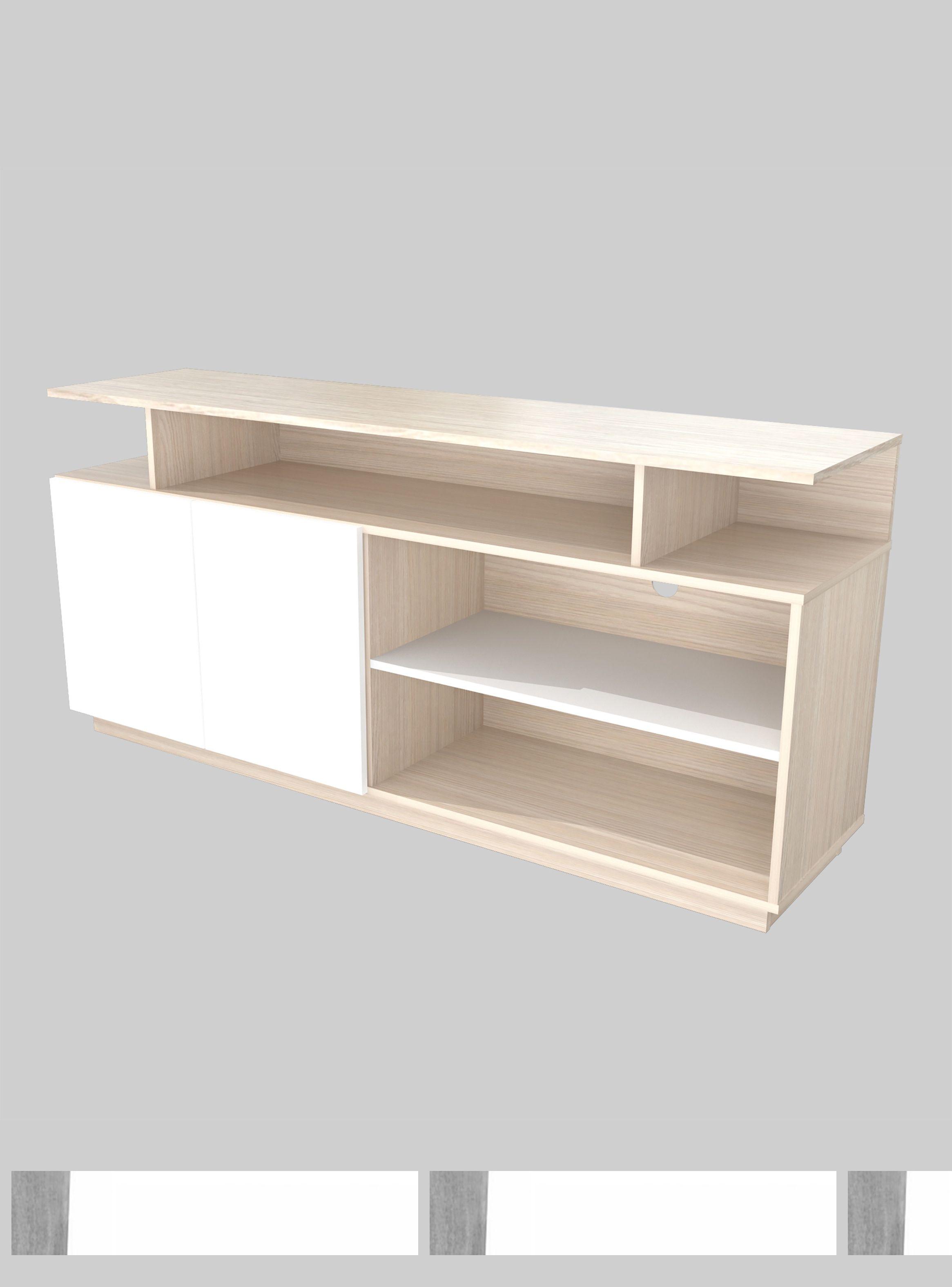 Rack de TV 65 Arena Blanco 70cm x 150cm x 375cm-2