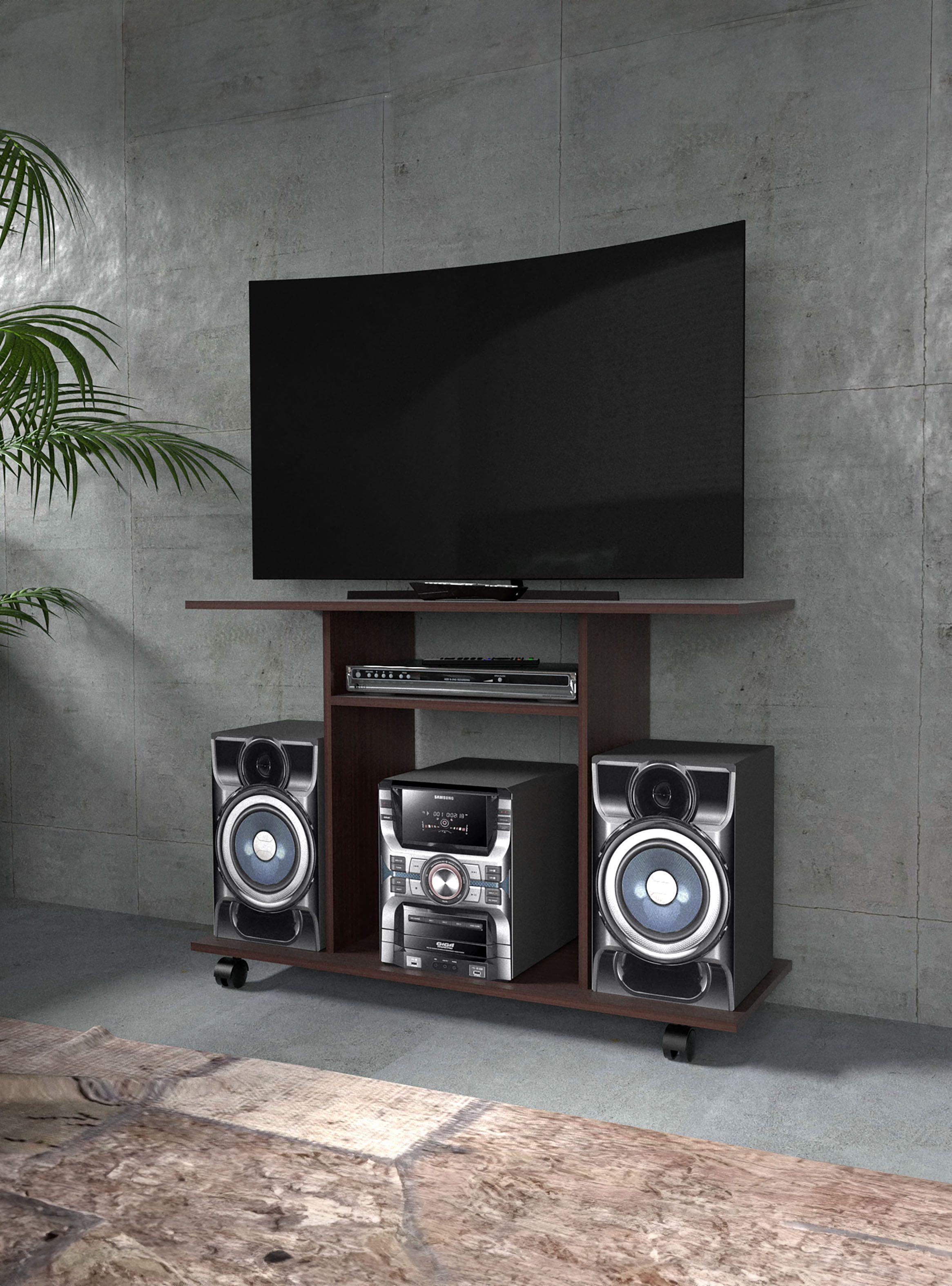 Rack TV 42" 68cmx100cmx35cm Wengue-4