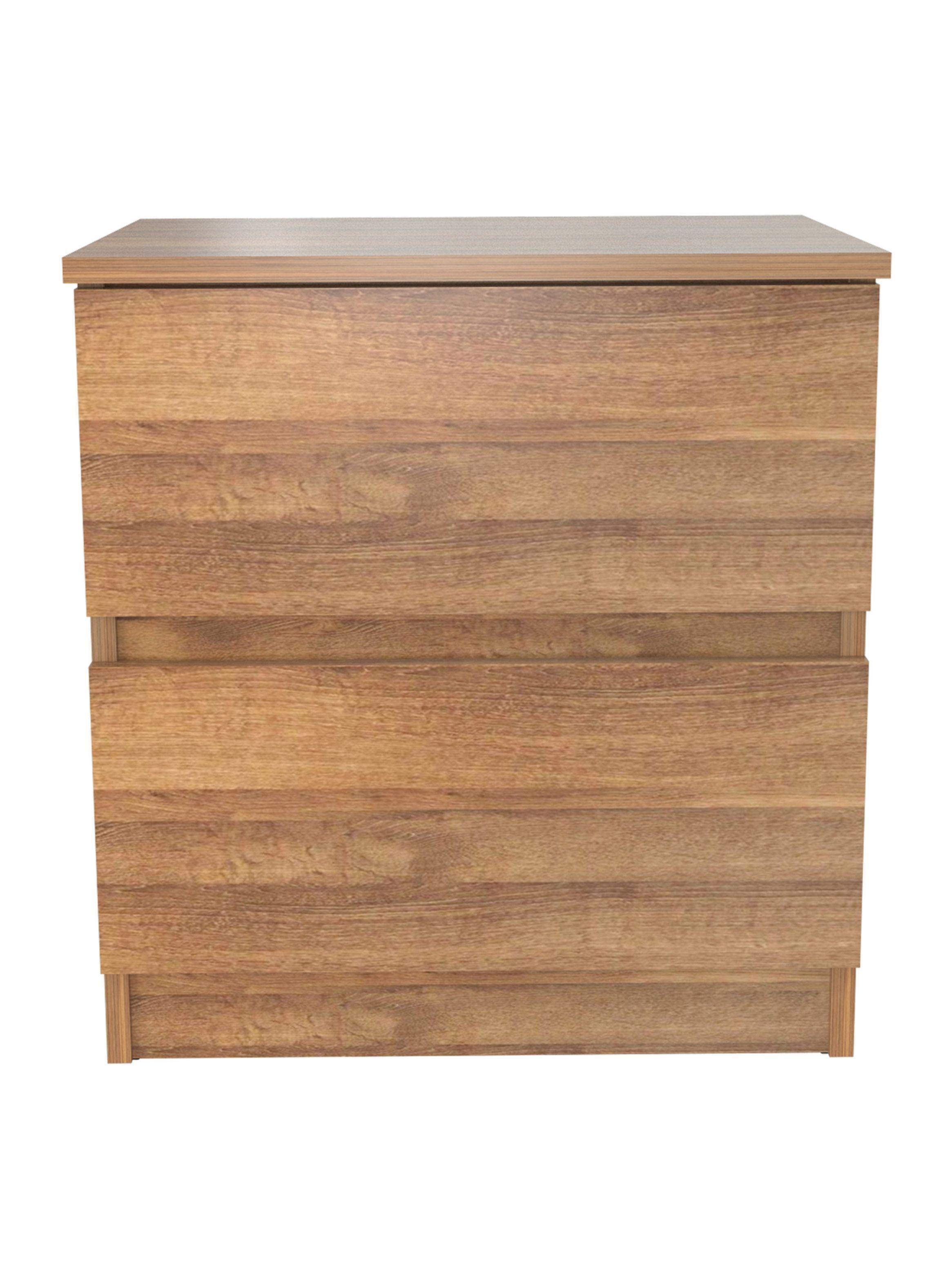 Velador Amaretto 2 cajones 51cm x 48cm x 37,5 MN2610-3