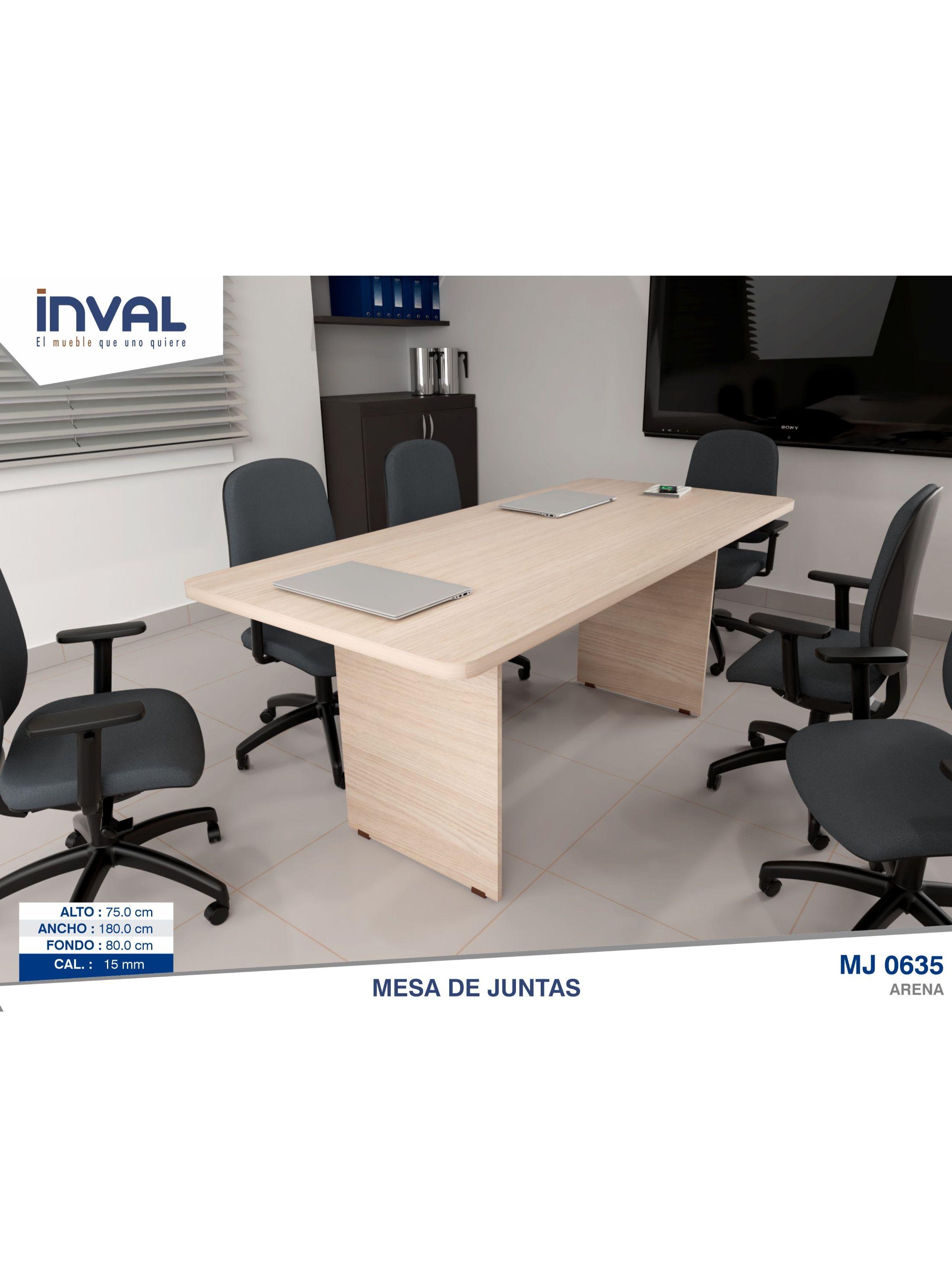 Mesa de Reunión Arena 75x180x80 cm MJ0635-3