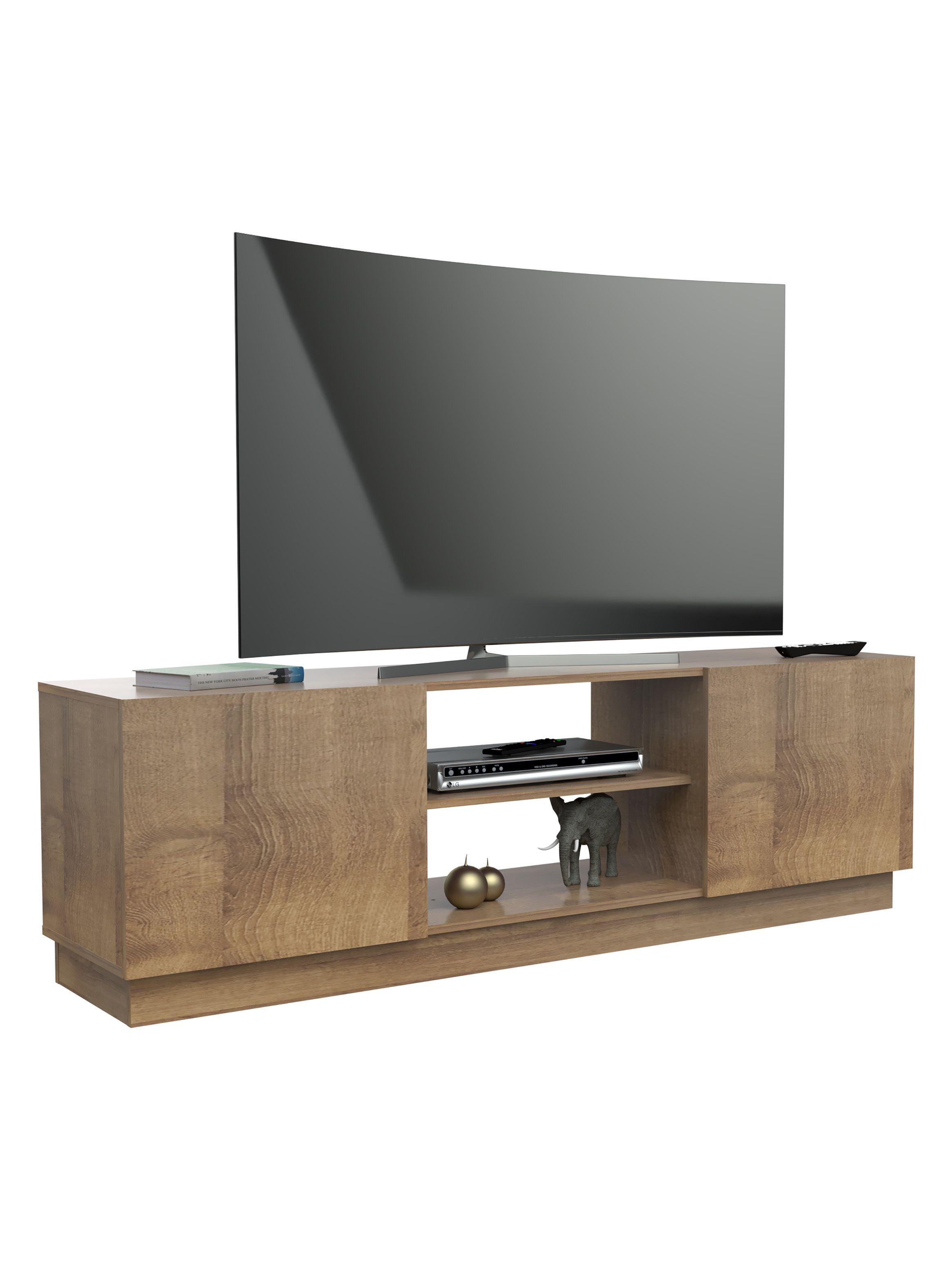 Rack de TV hasta 65'. 50 x 160 x 38 cm cm Amaretto-0