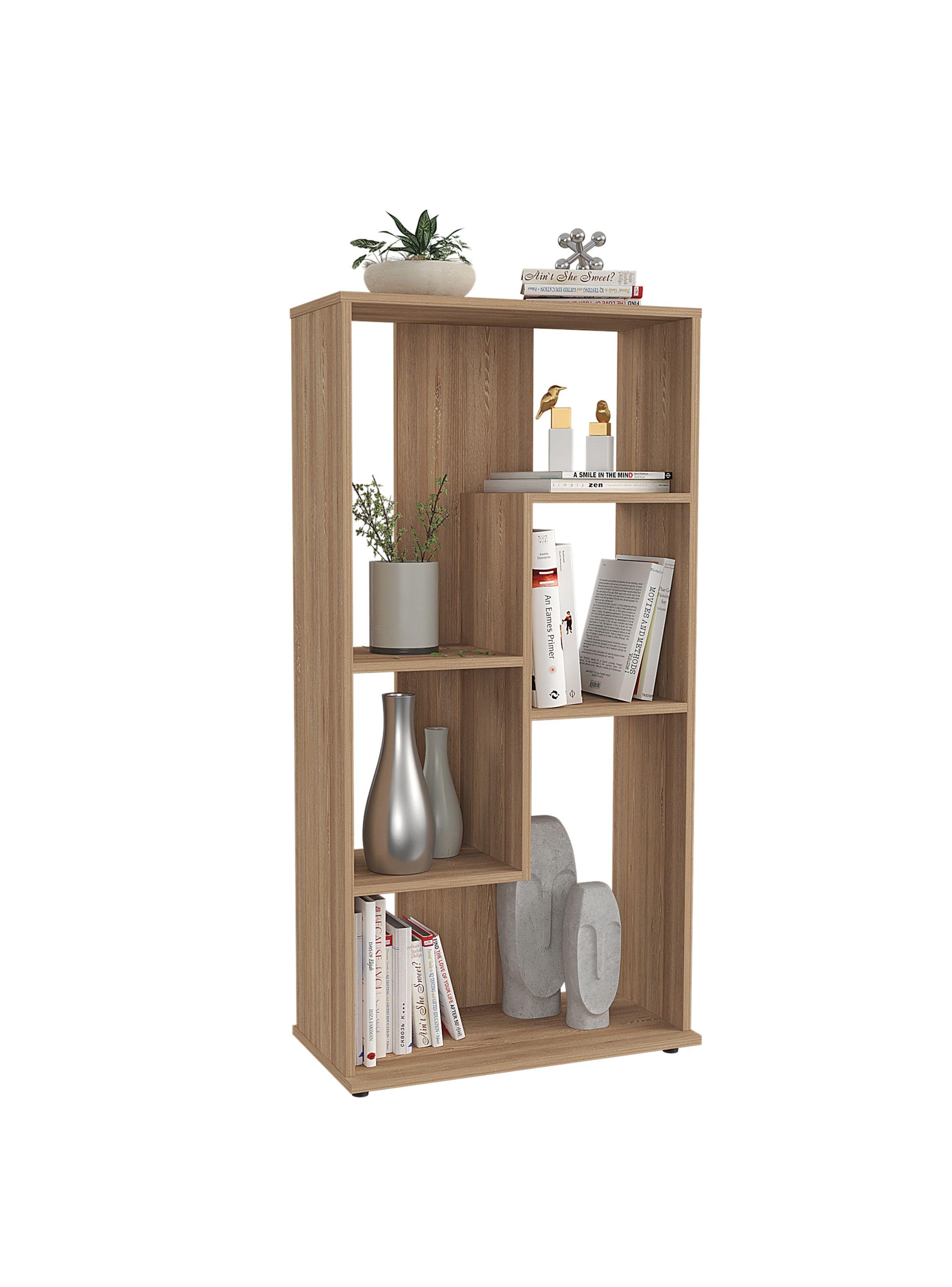 Estante Decorativo Modular Amaretto  120 cm x 60 cm x 30 cm BE16704-0
