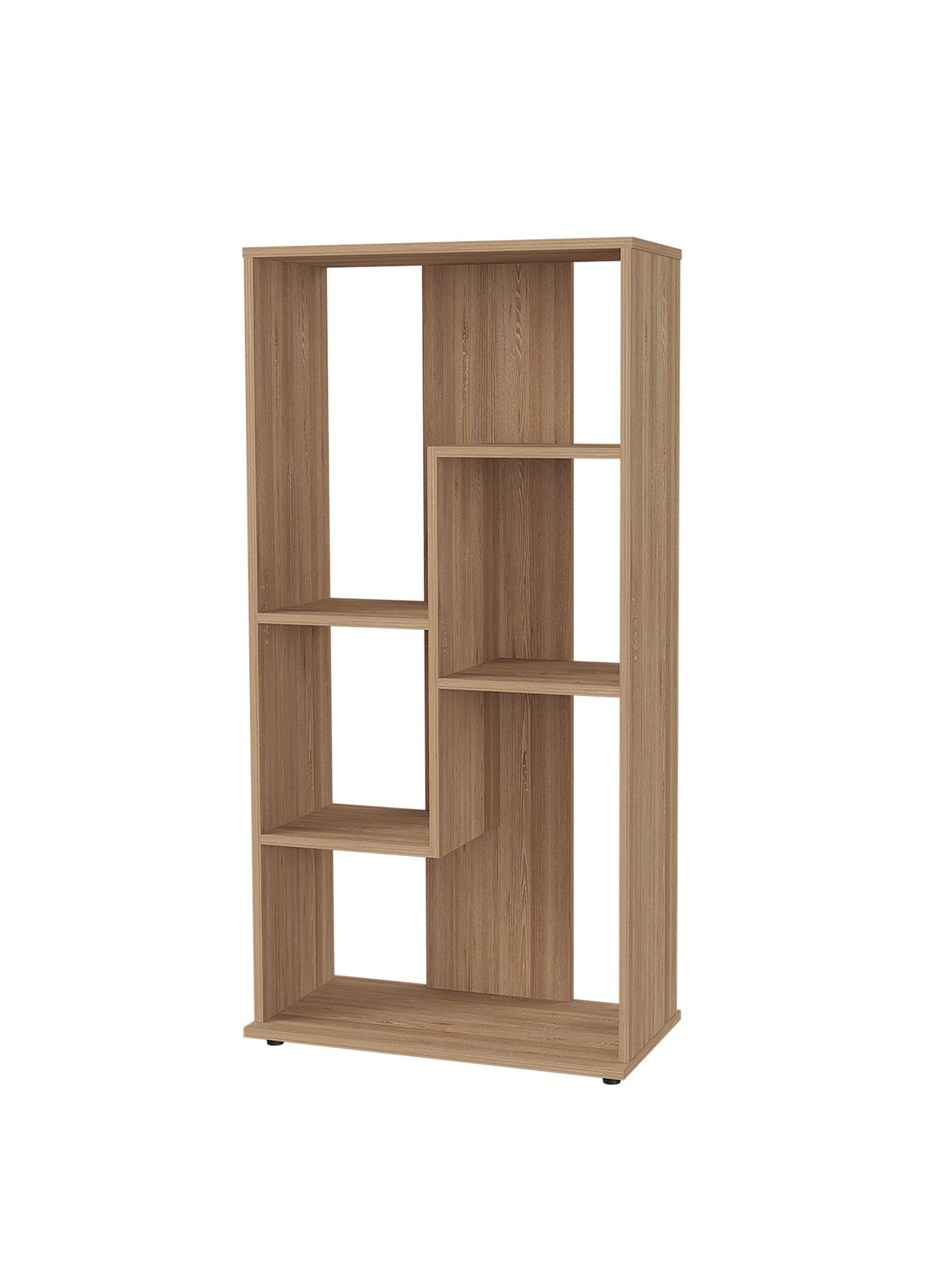 Estante Decorativo Modular Amaretto  120 cm x 60 cm x 30 cm BE16704-1