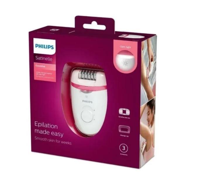 Depiladora Piernas Philips Satinelle Essential Bre255/00-2