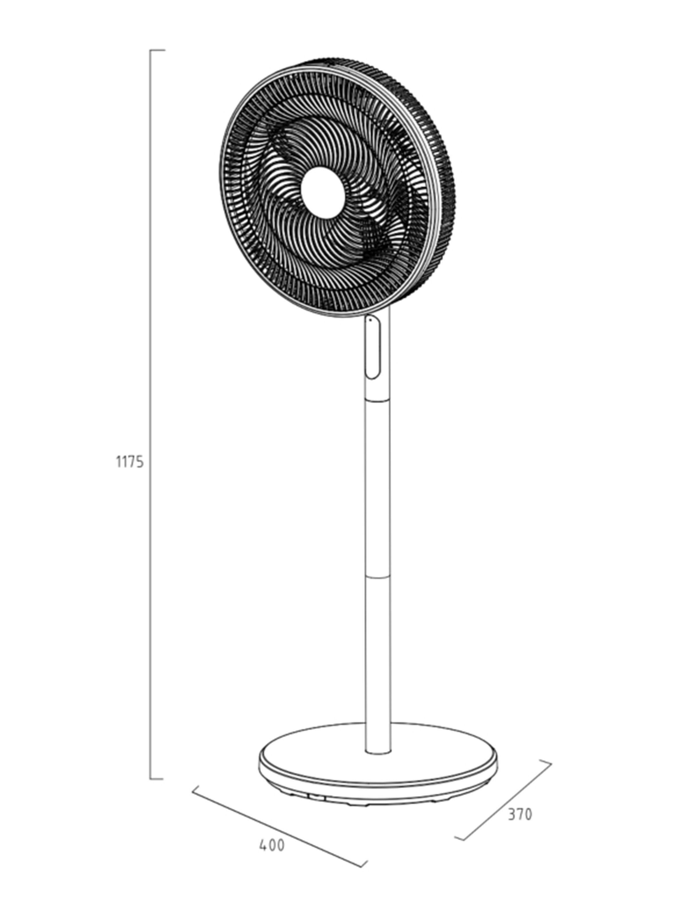 Ventilador ECO y silencioso 16 pulg 3 en 1-5