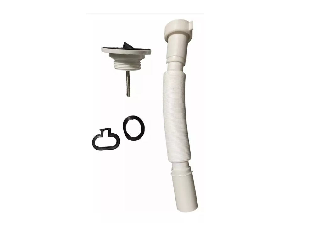  Desague Sifon Manguera Corrugado Con Tapon 1 1/4-1