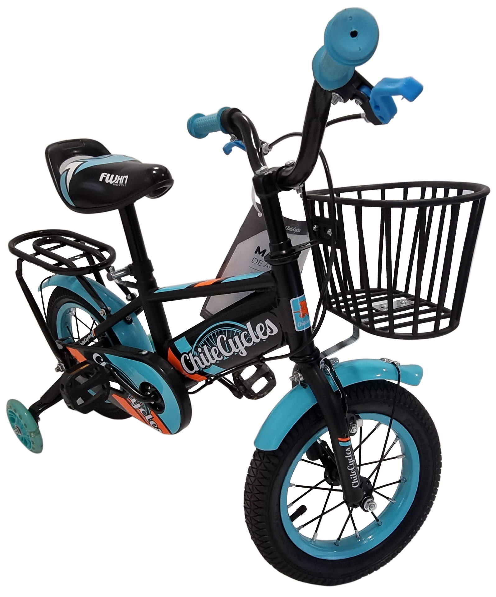 Bicicleta Infantil Celeste Aro 12-2