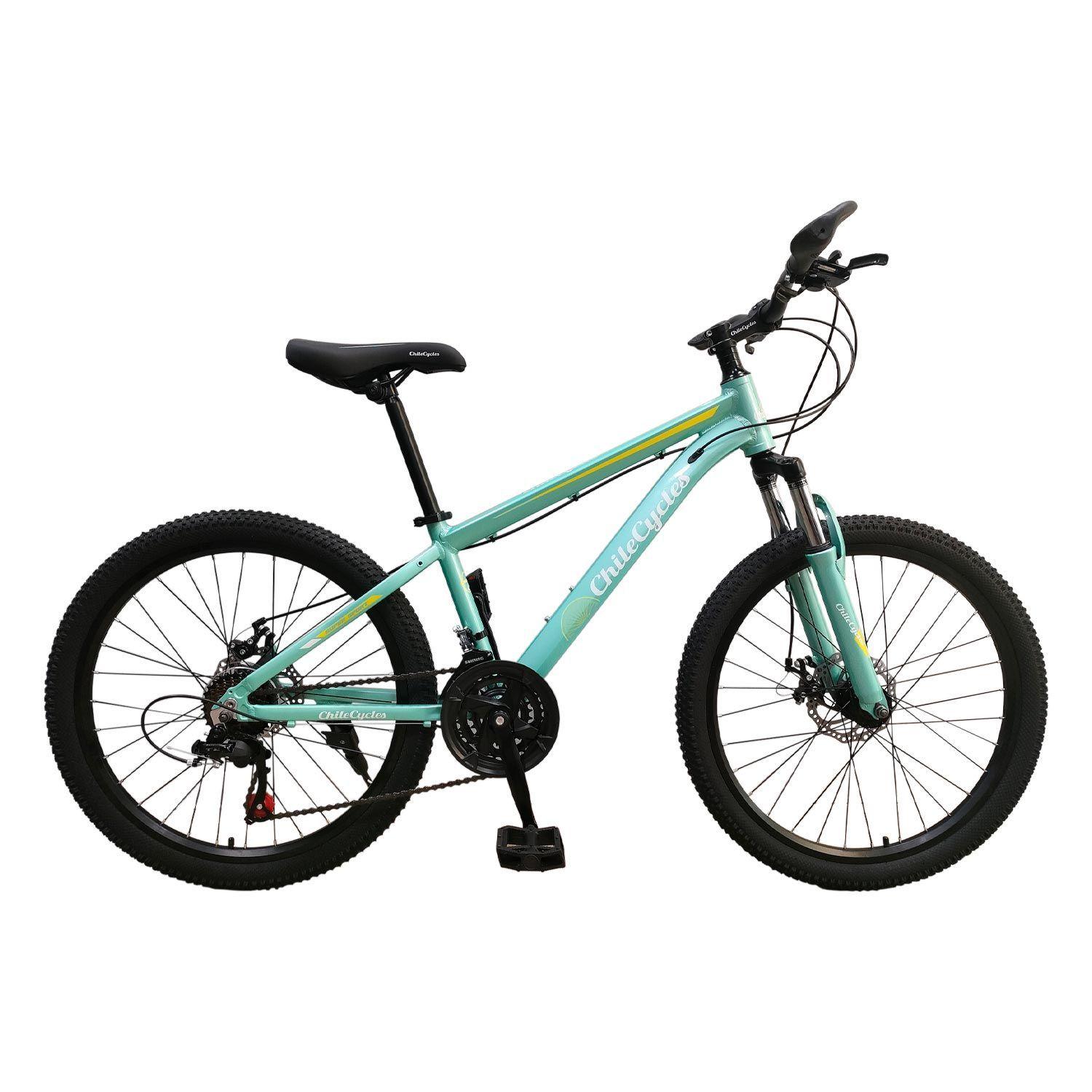 Bicicleta ChileCycles Celeste Aro 24-0
