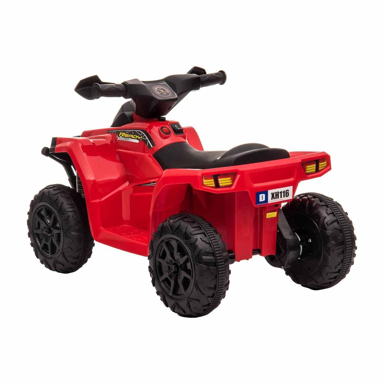 Cuatrimoto a batería XH116-Roja-1