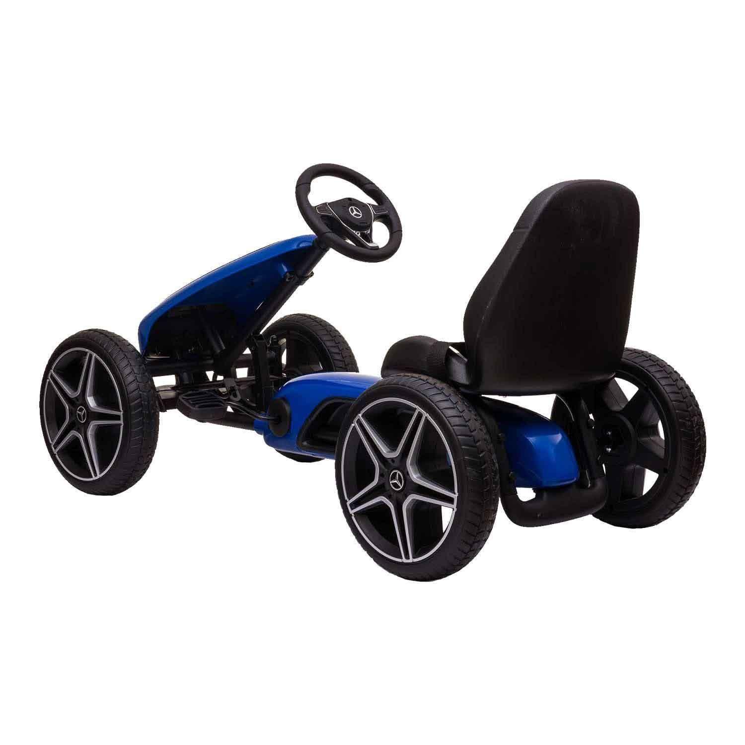 Go Kart Mercedes Benz-Azul-2