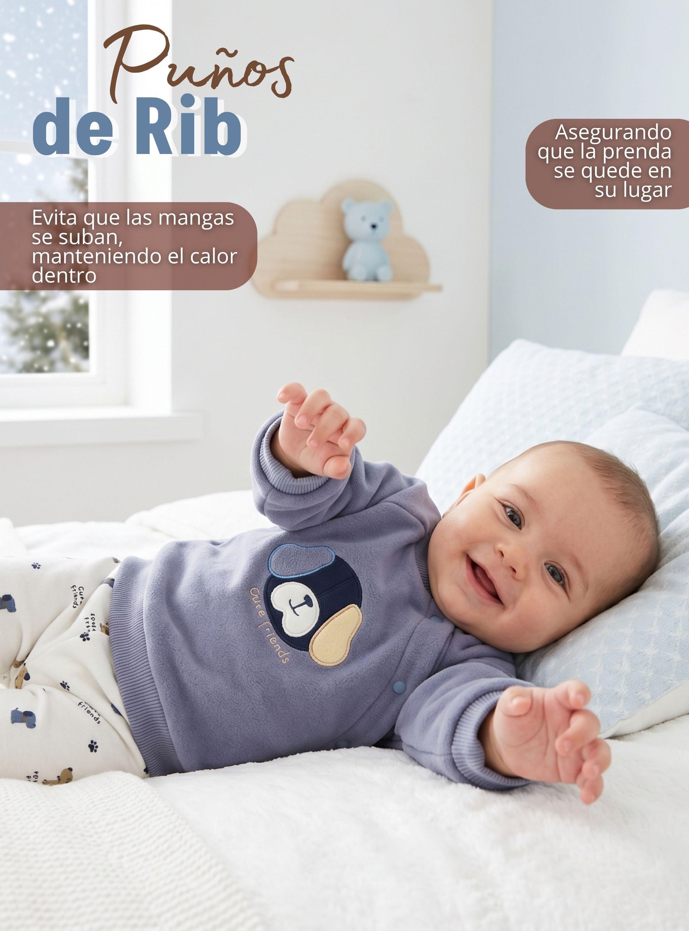 Conjunto Buzo Polerón 2 Piezas Bebé Niño Tedmimak Cute Dog-7