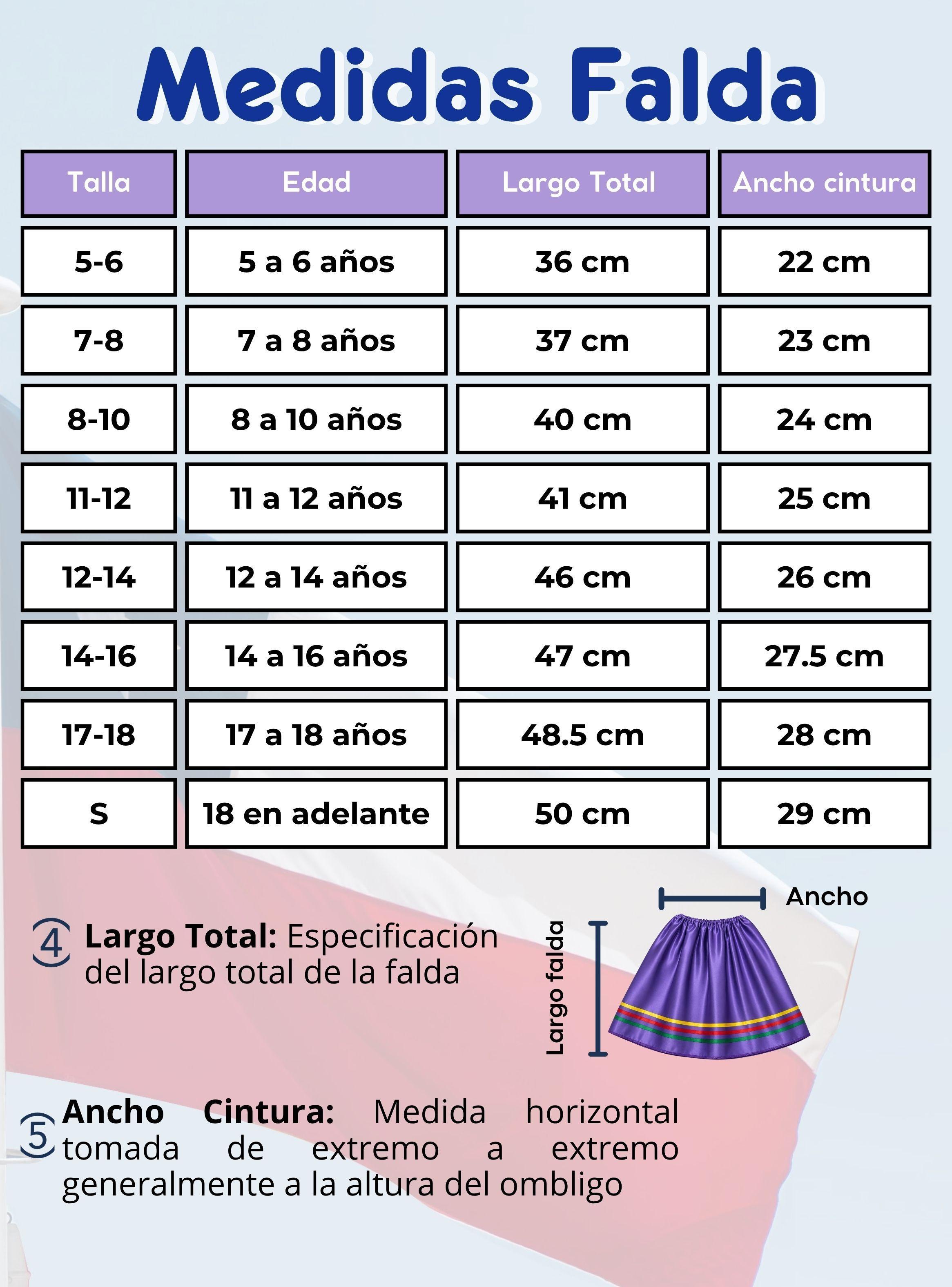 Traje Nortino Niña 3 Piezas Morado Baile Típico Fiestas Patrias-2