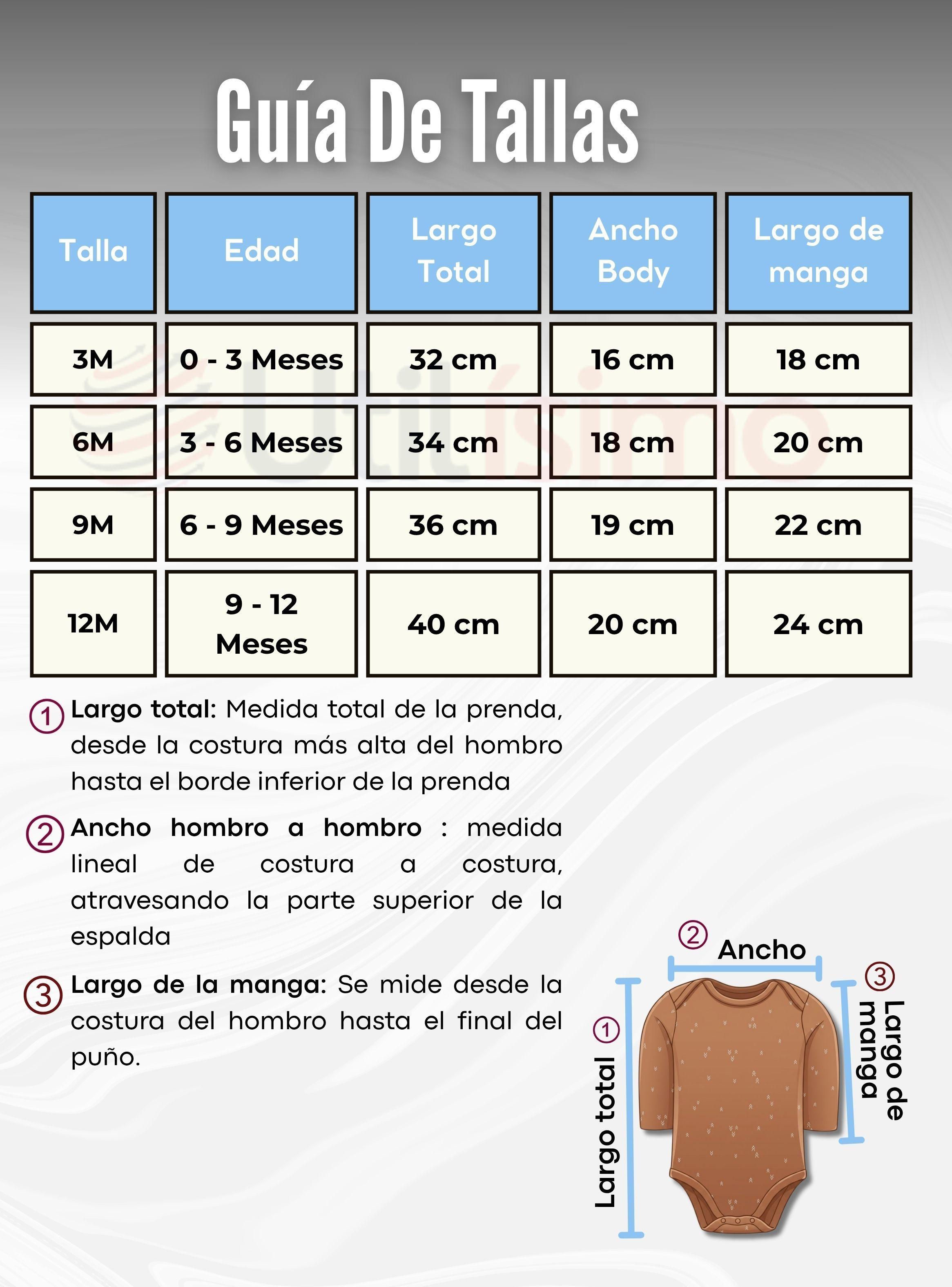 Pack 4 Bodys Manga Larga 100% Algodón Tedmimak Tender Nature Bebé -3
