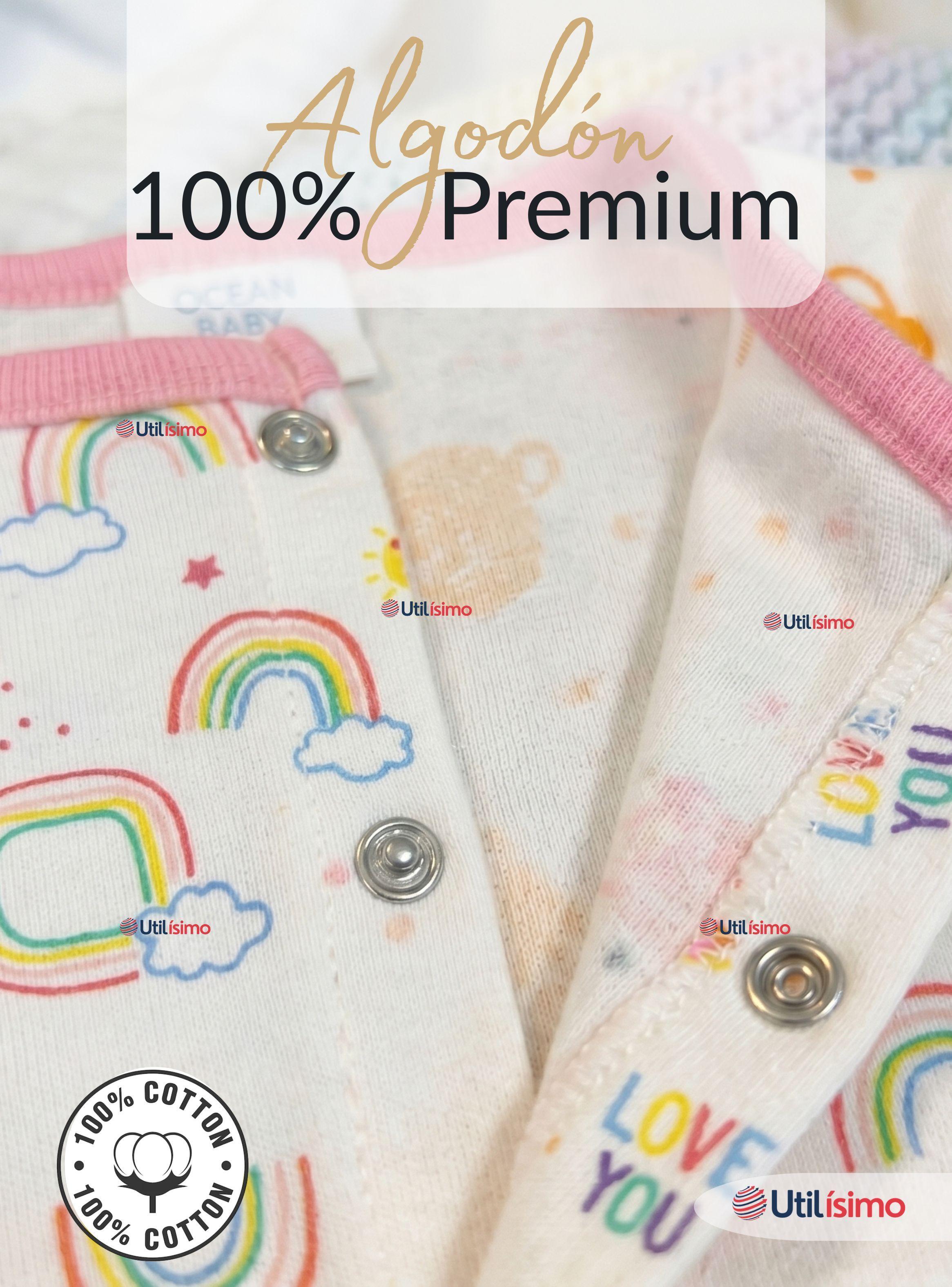 Set Ajuar Bebé 8 Piezas Surtido NIÑA 100% Algodón-6