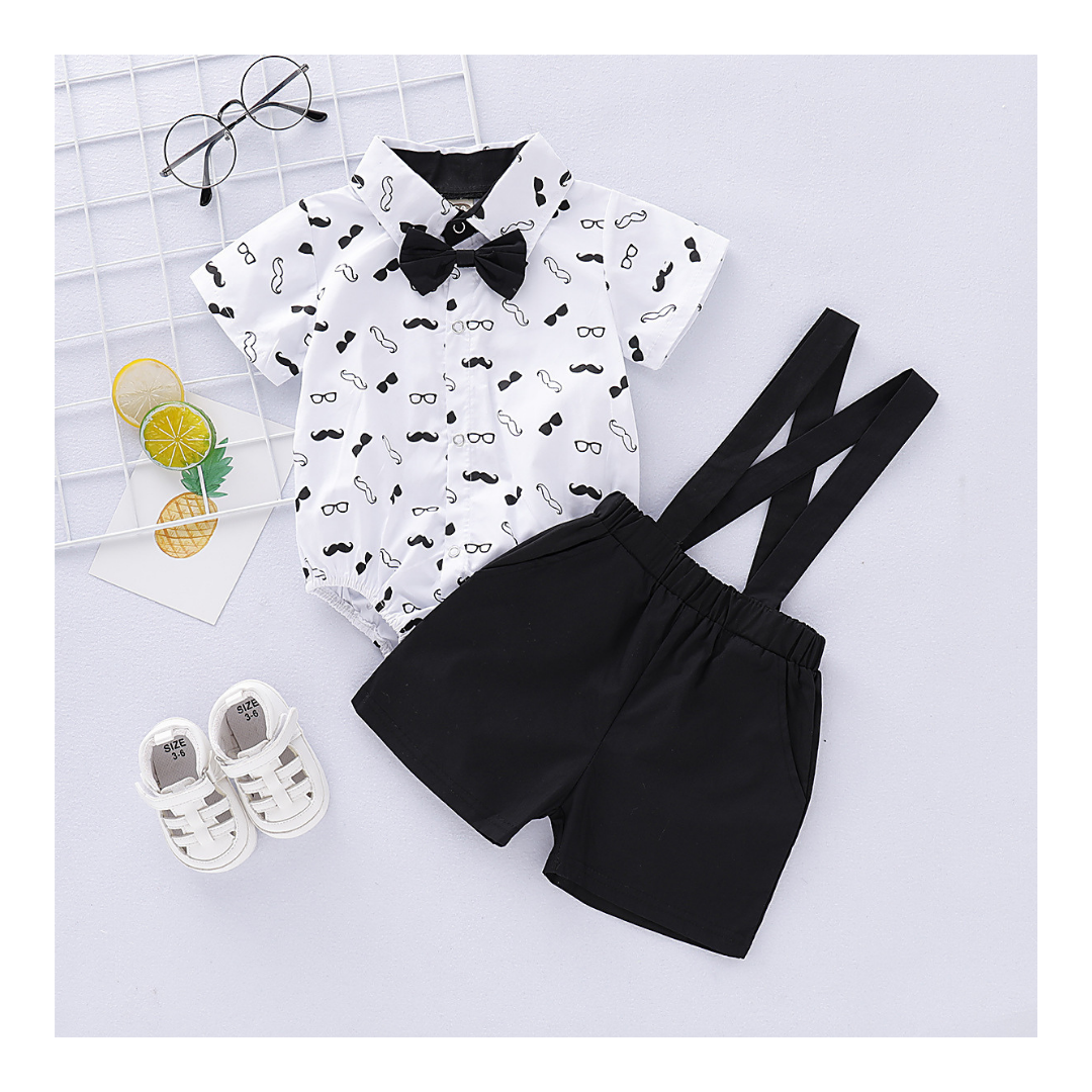 Conjunto de Vestir con Body para Bebé Niño Jump Kids-3