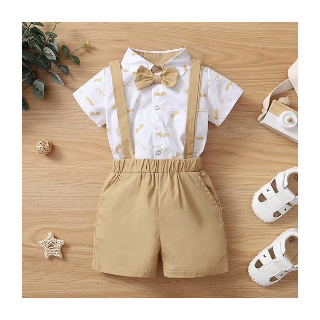 Conjunto de Vestir con Body para Bebé Niño Jump Kids-4