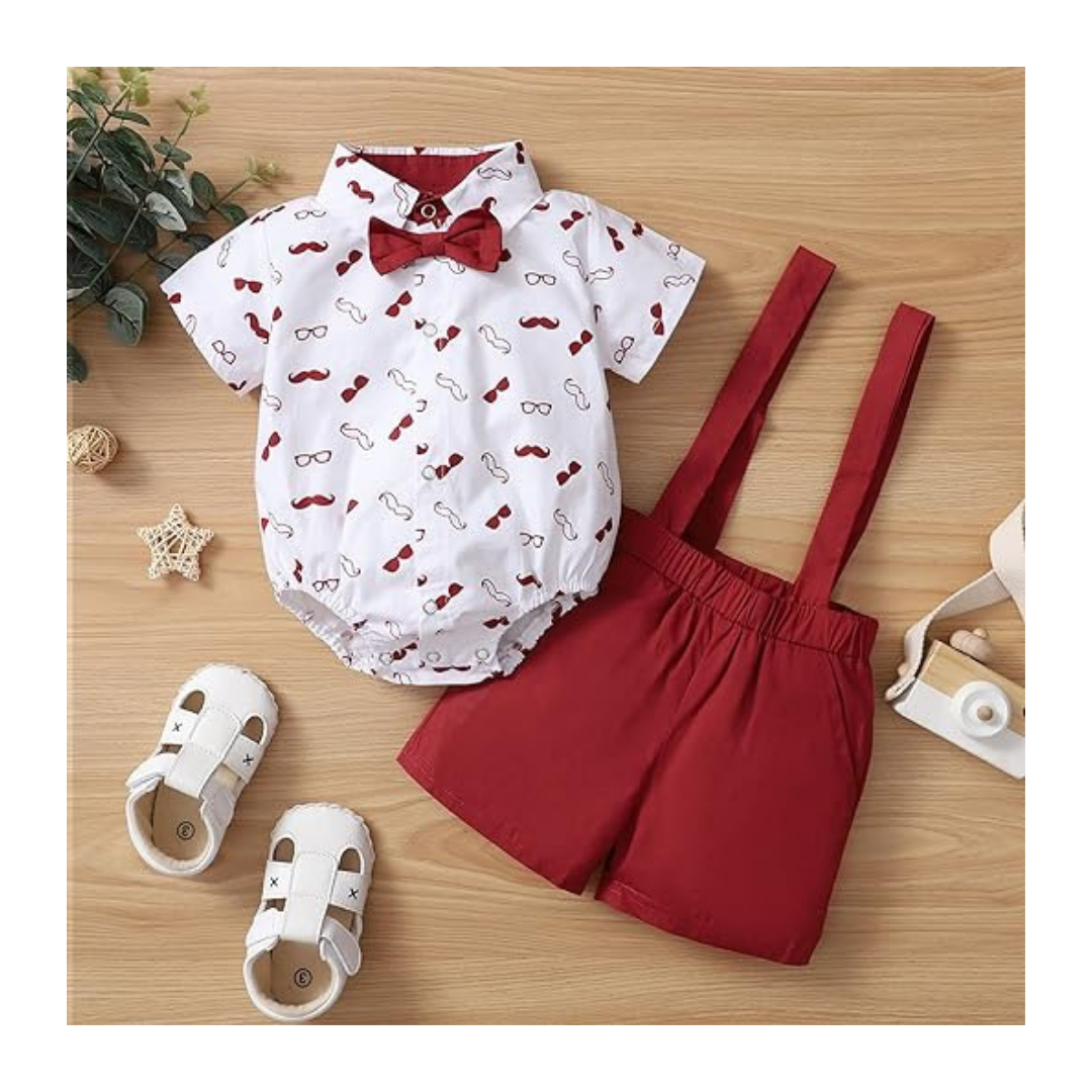 Conjunto de Vestir con Body para Bebé Niño Jump Kids-5