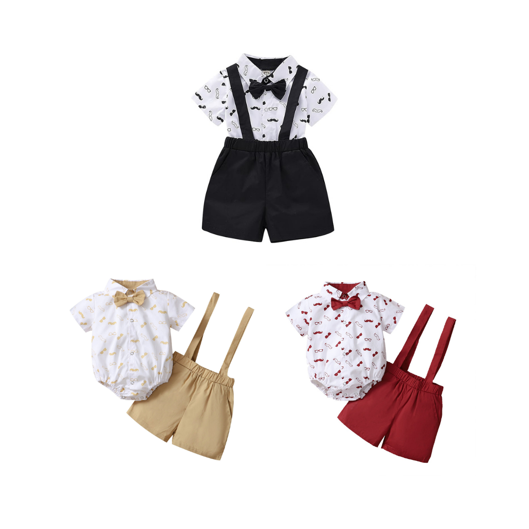 Conjunto de Vestir con Body para Bebé Niño Jump Kids-7