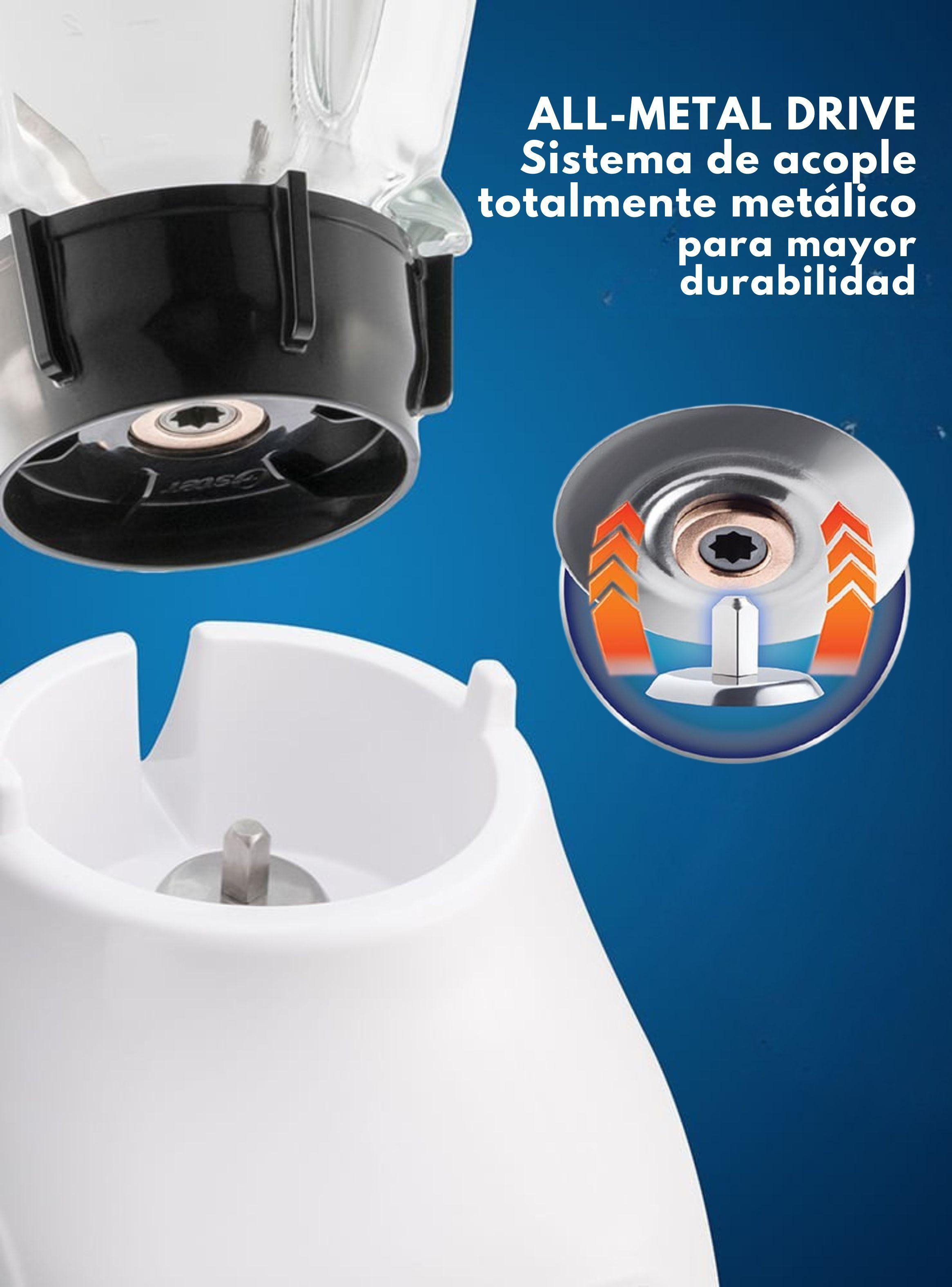 Licuadora Oster® Con Vaso De Vidrio Y Control De Perilla BLSTKAGWRD-4