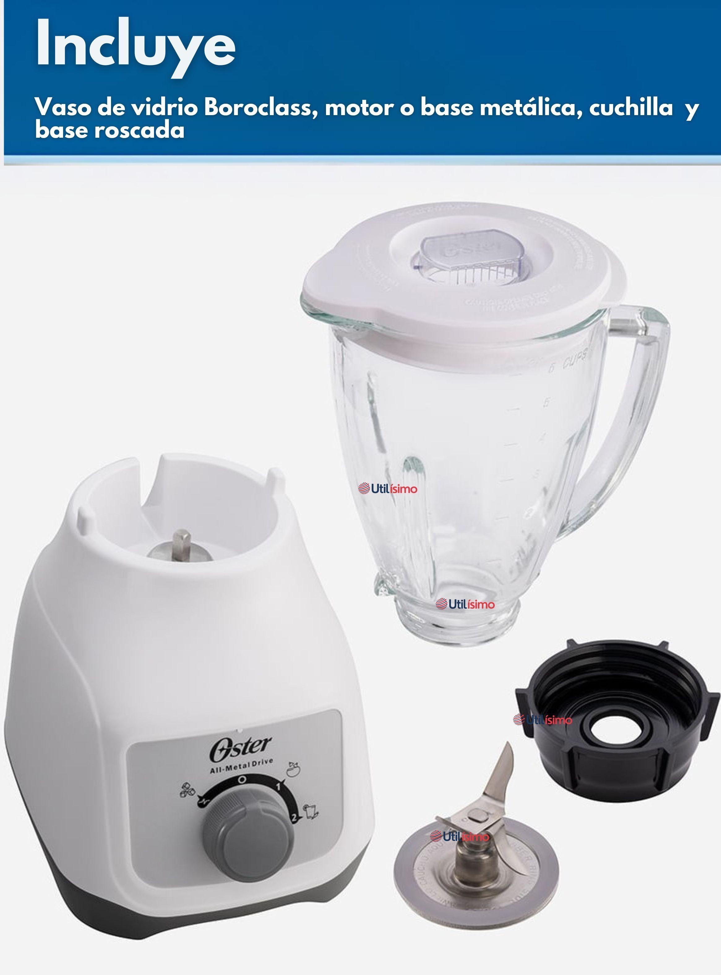 Licuadora Oster® Con Vaso De Vidrio Y Control De Perilla BLSTKAGWRD-6