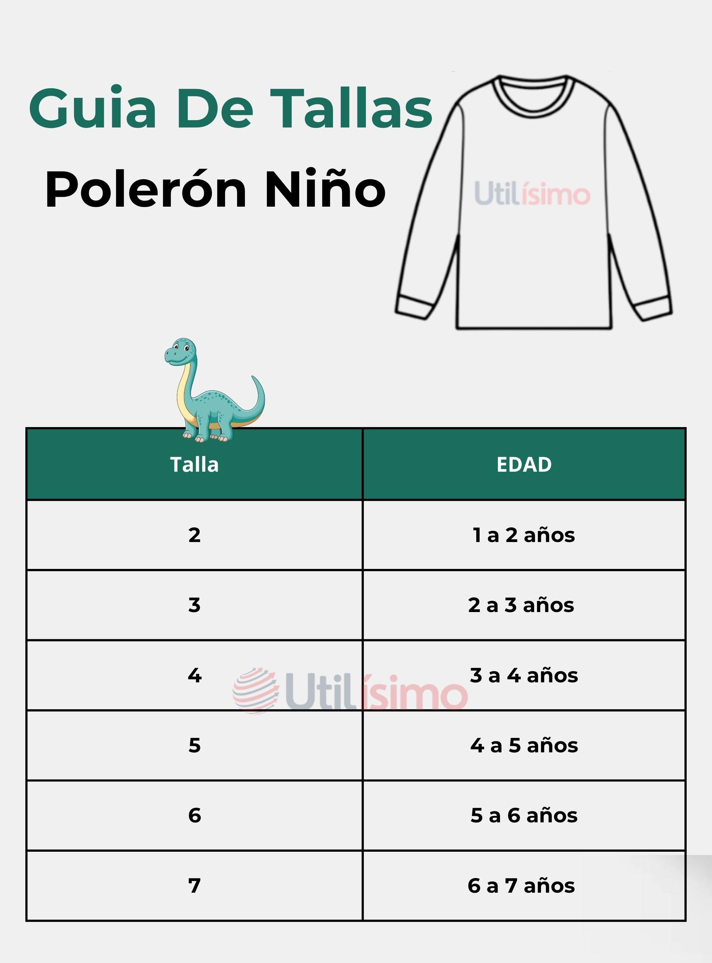 Polerón Algodón Cuello Redondo Niño Blanco Dinosaurio-2