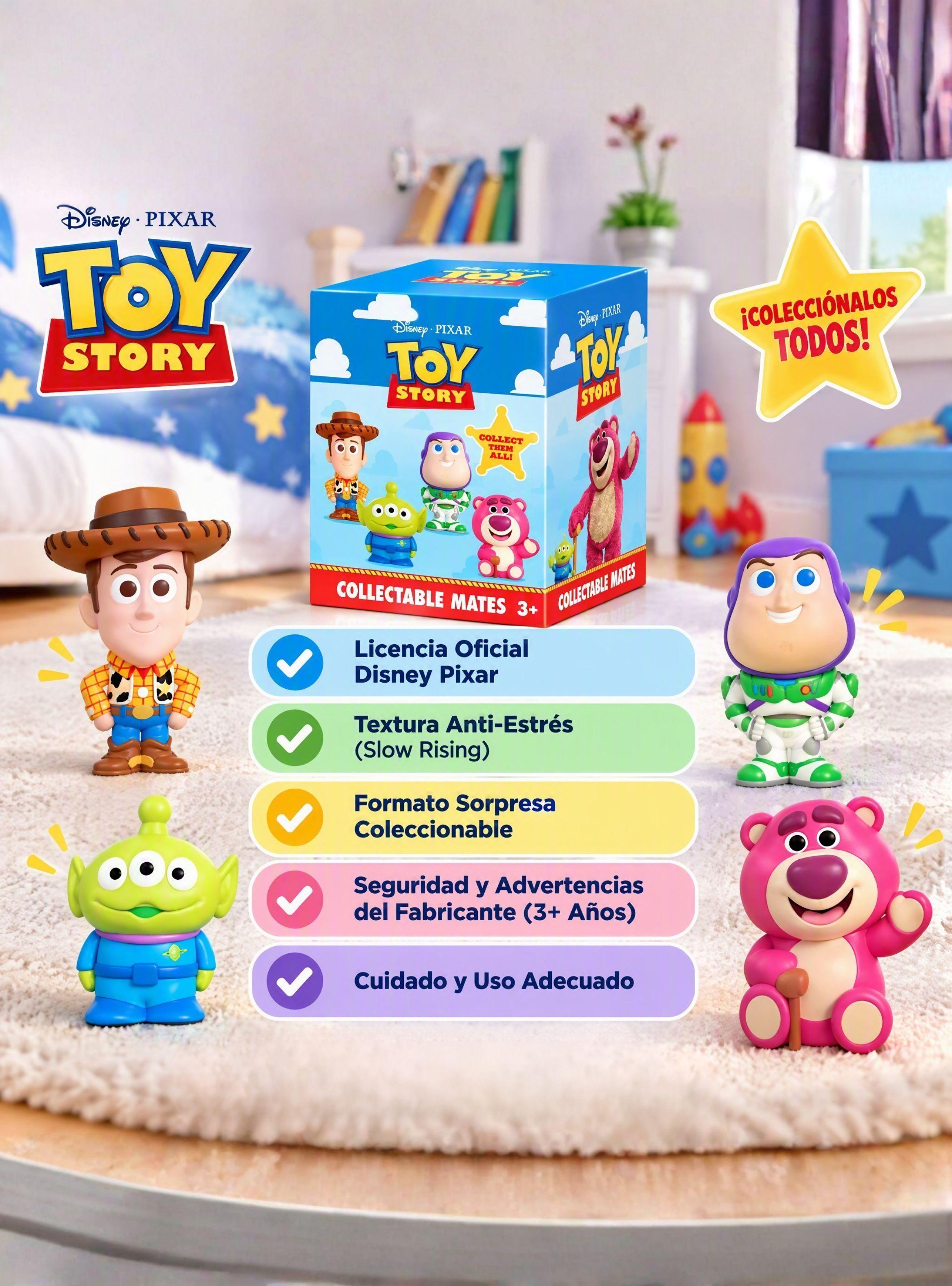 Toy Story Figura Squishy Diseños Surtido Caja Sorpresa-3