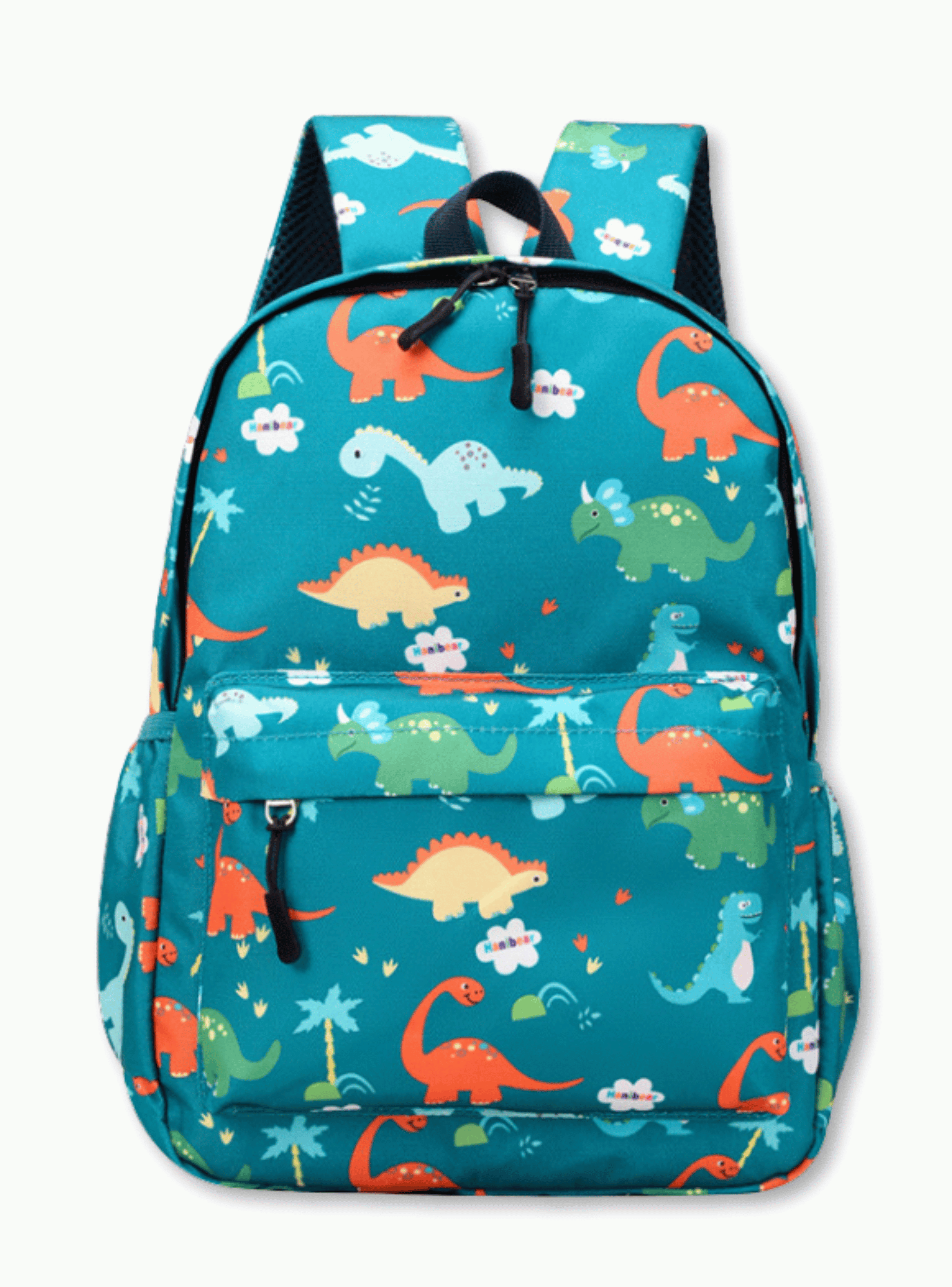 Mochila Infantil 2 a 4 años Jardín Escuela 30cm Niño Niña Turquoise Dinosaurs-0