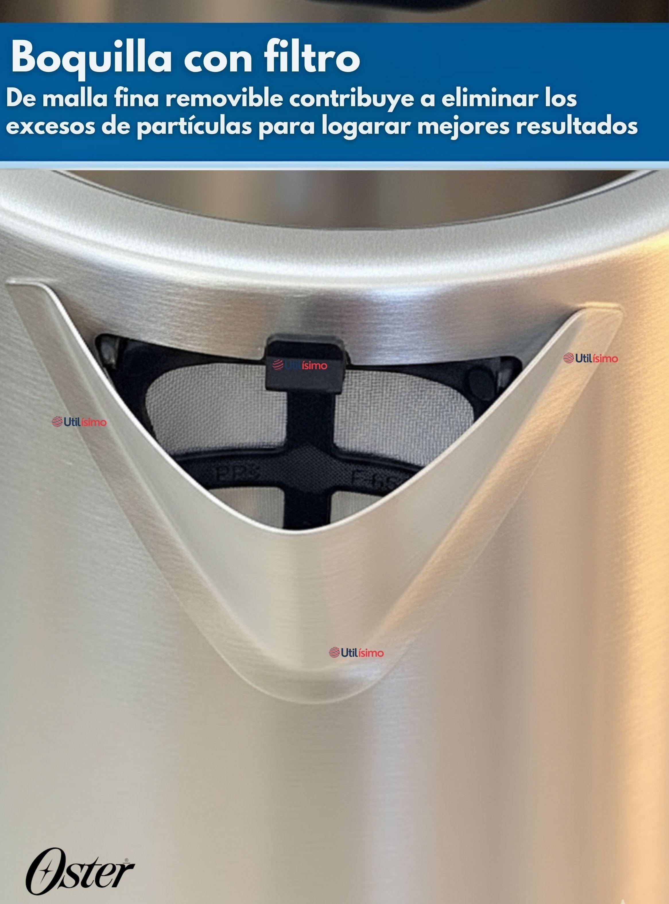 Hervidor eléctrico Oster® Capacidad 1.7 L control de temperatura BVSTKT8970-5