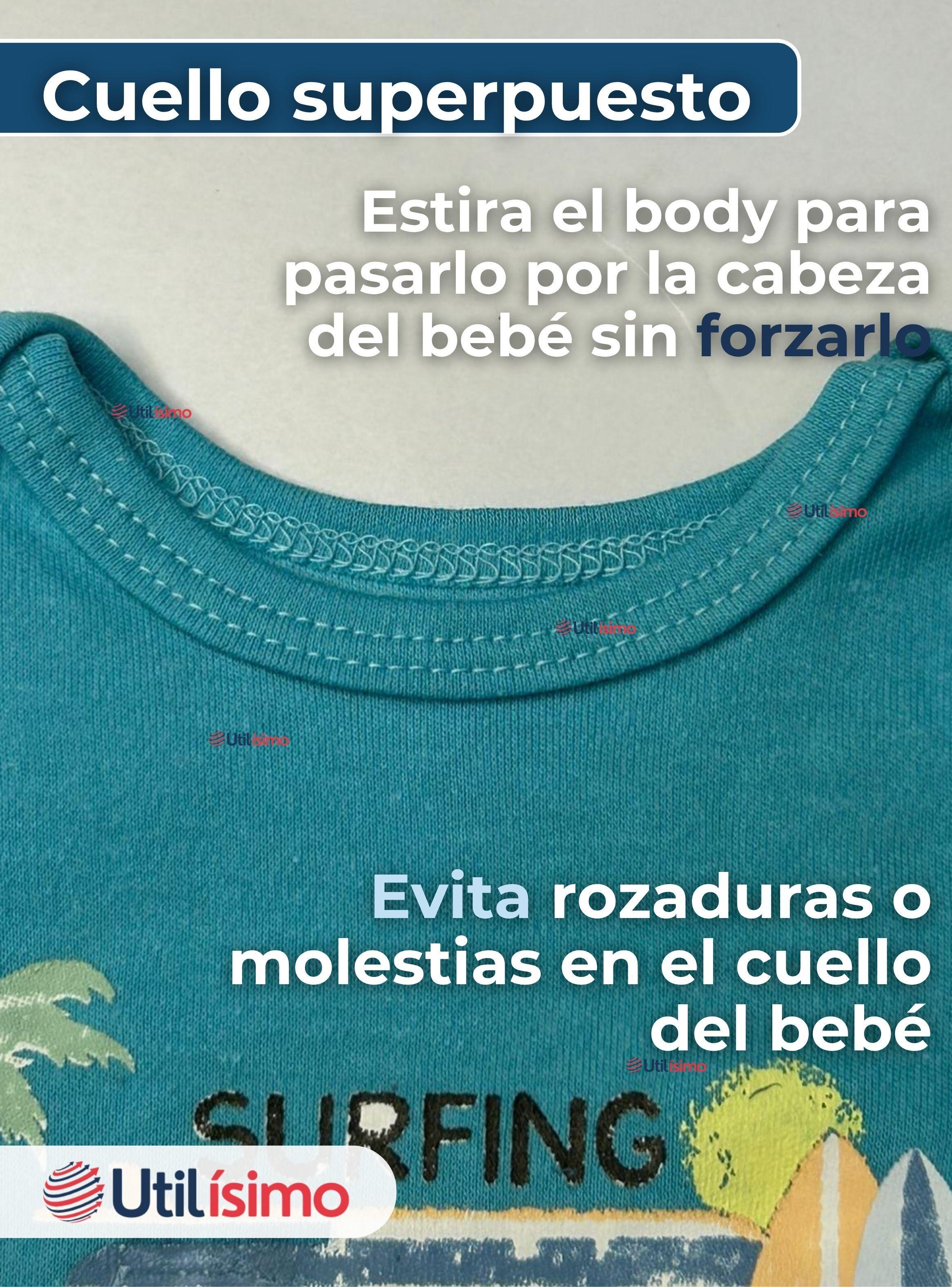 Pack 5 Bodys Niño Manga Corta Tedmimak 100% Algodón Baby on Board-7