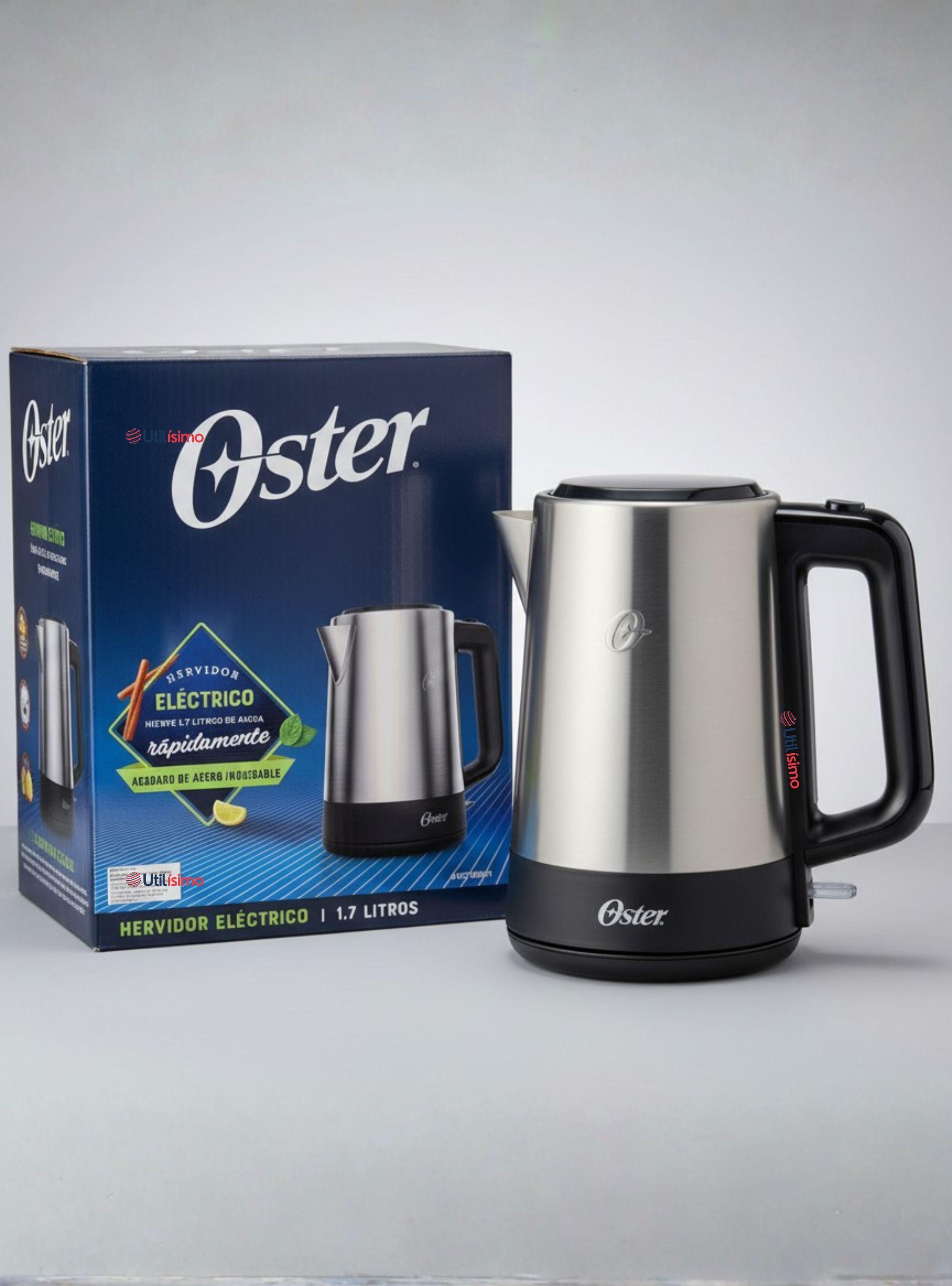 Hervidor eléctrico Oster® de acero inoxidable 1.7 lt BVSTKE671-1