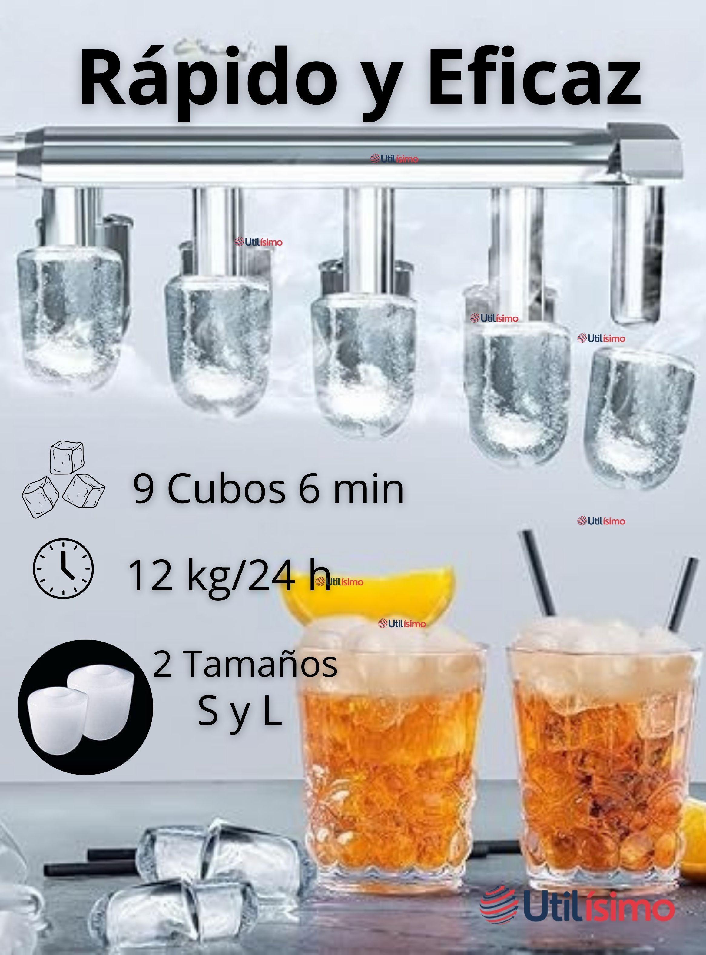 Maquina de Hielo Portátil Potente Hogar Premium-5