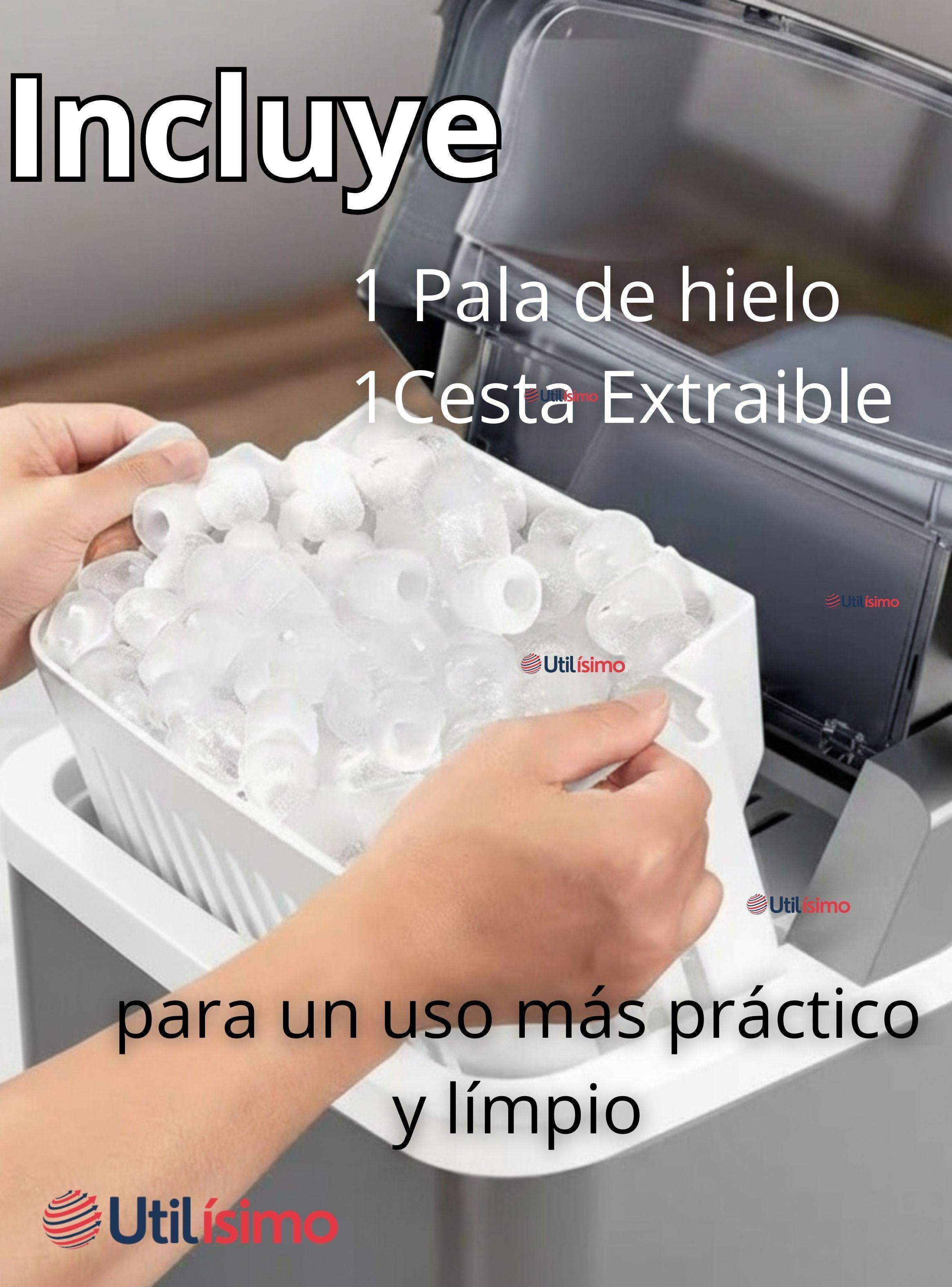 Maquina de Hielo Portátil Potente Hogar Premium-6