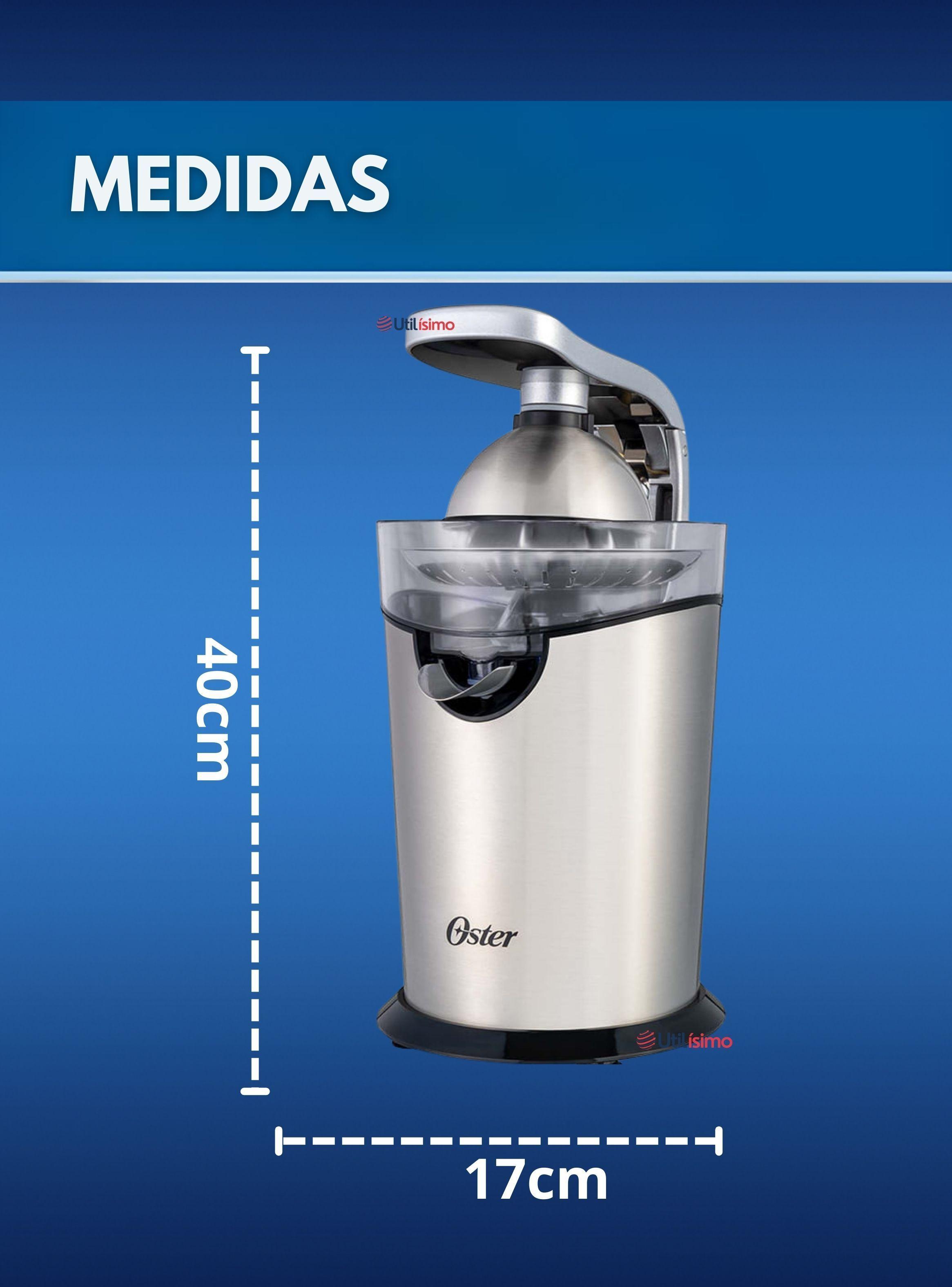 Exprimidor de cítricos Oster® Acero inoxidable FPSTJU4200 Versión 2026-2