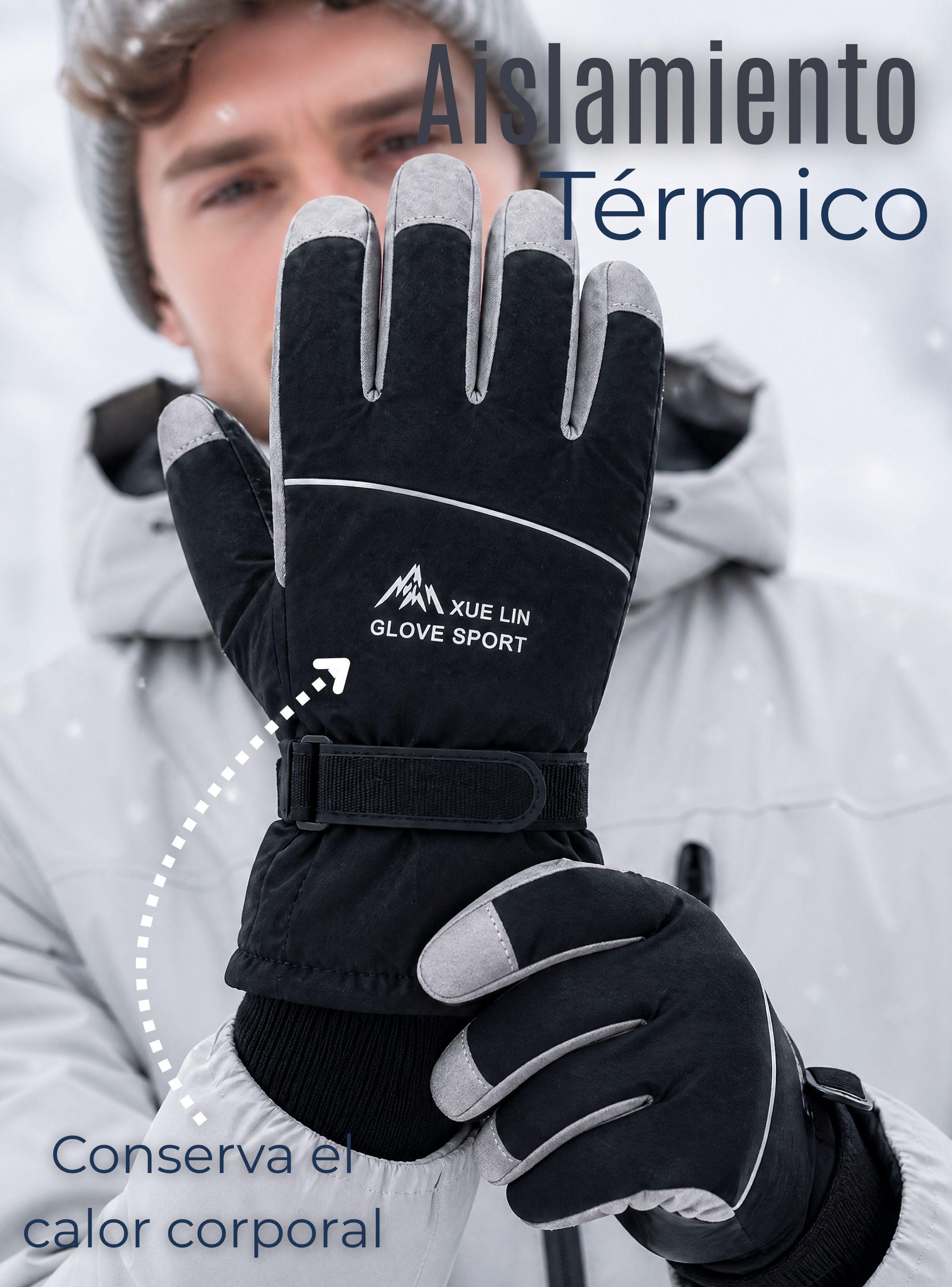 Guantes Esquí Térmicos Impermeables TouchScreen Nieve Esquiar Color Surtido-4