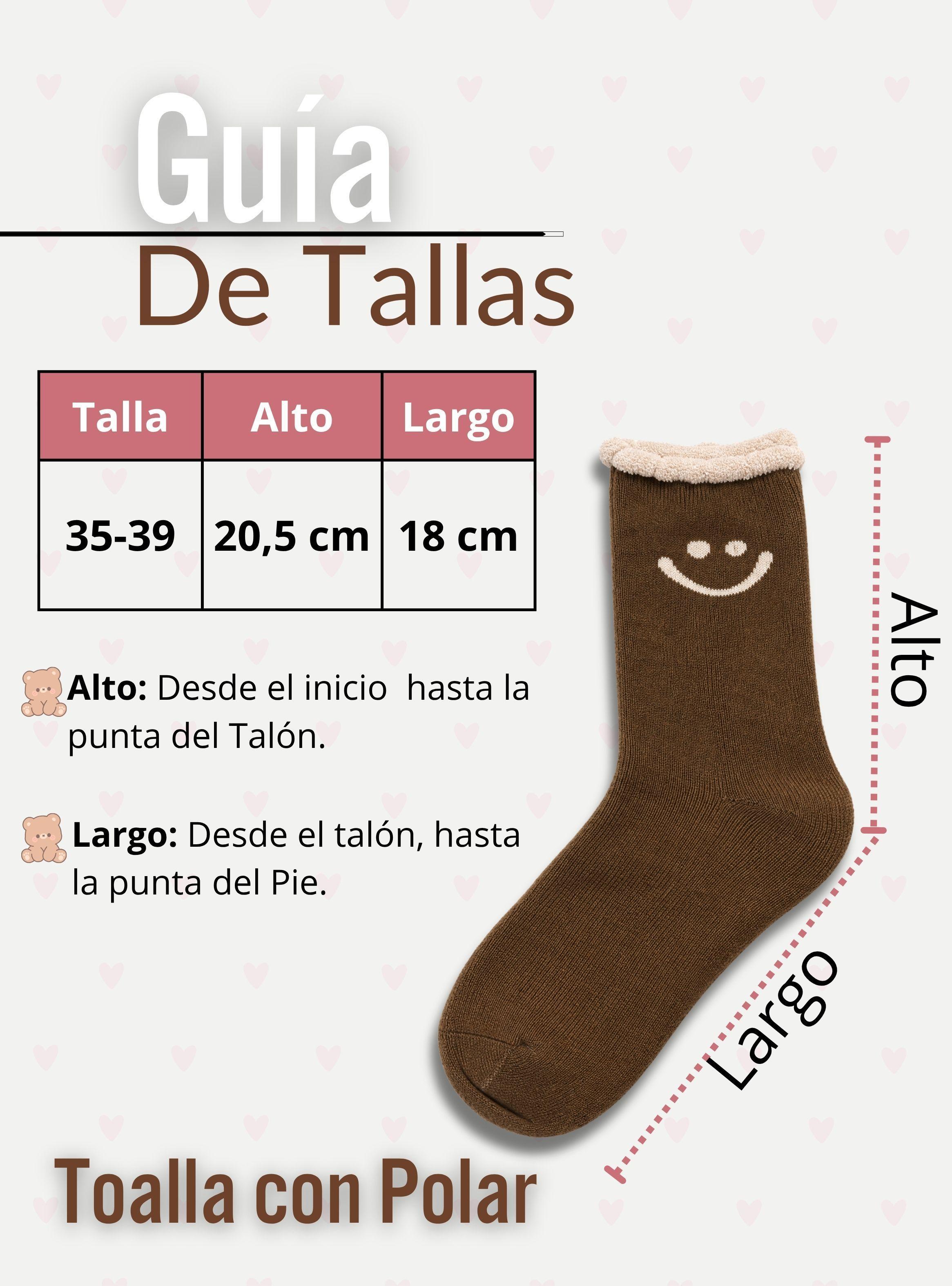 Calcetines Toalla Mujer Polar Surtidos Gruesos 1 Par-3
