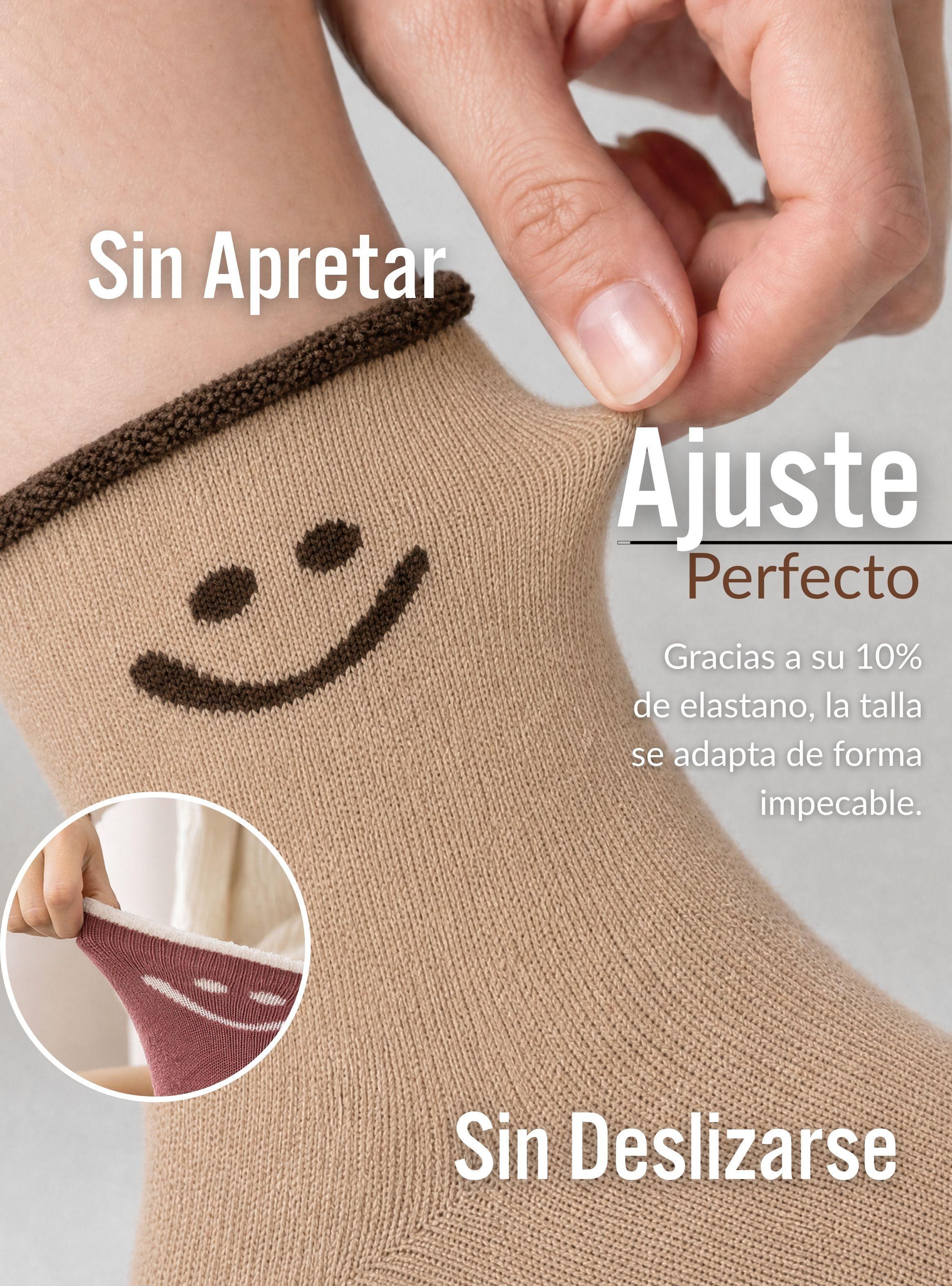Calcetines Toalla Mujer Polar Surtidos Gruesos 1 Par-5