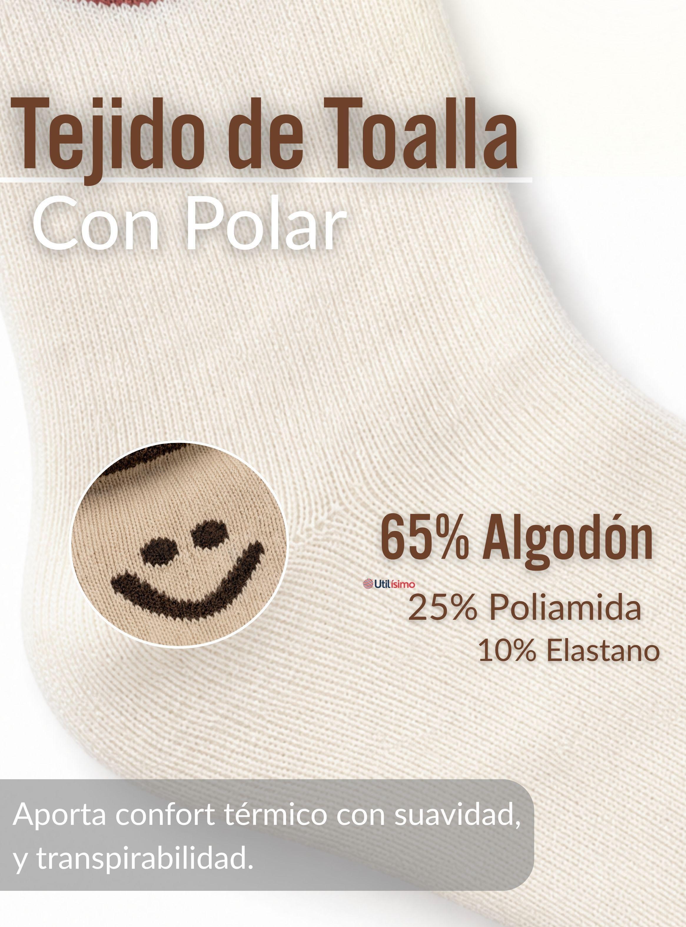 Calcetines Toalla Mujer Polar Surtidos Gruesos 1 Par-6