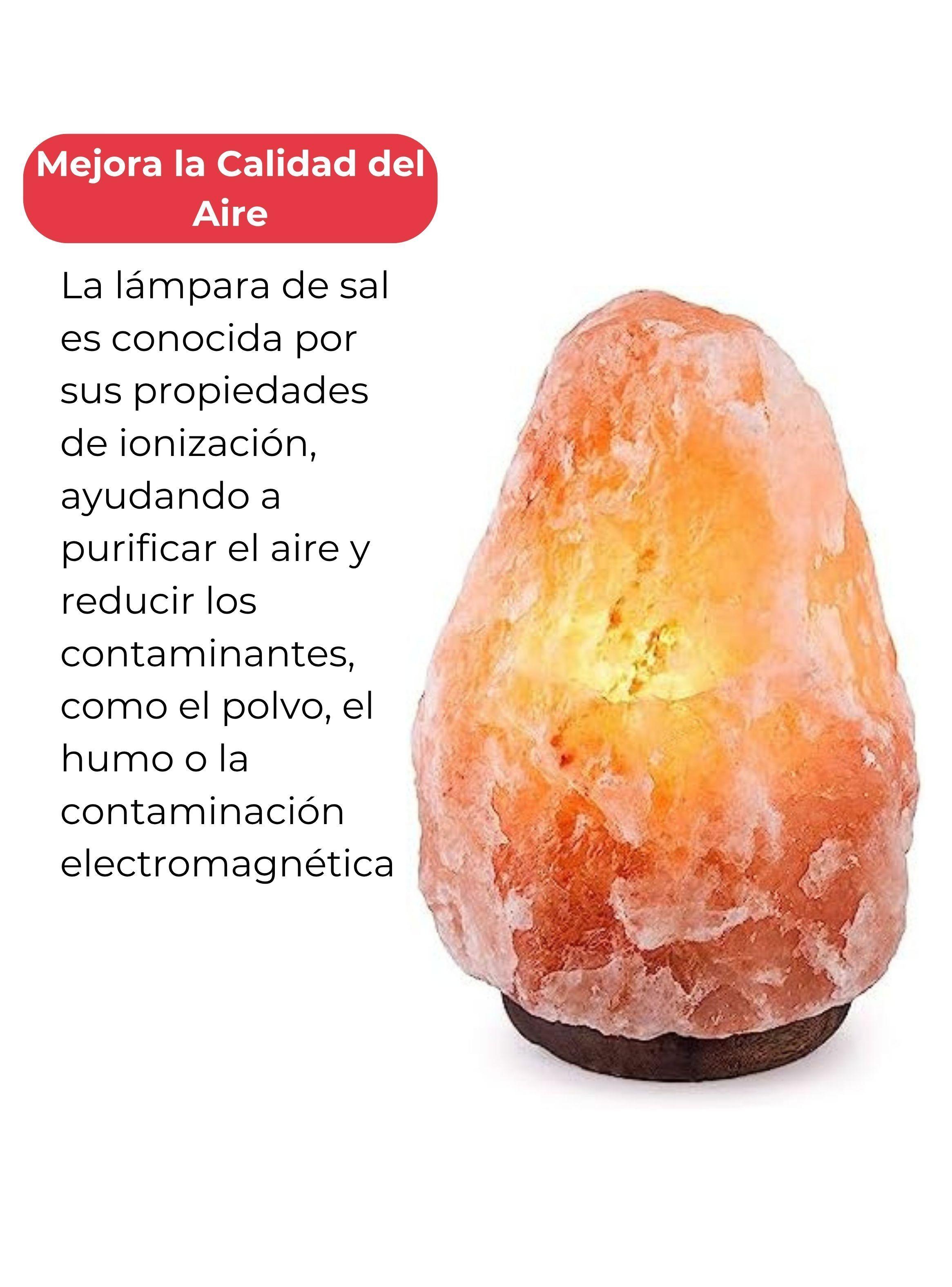 Lámpara De Sal Del Himalaya Piedra Colores Variados USB-2