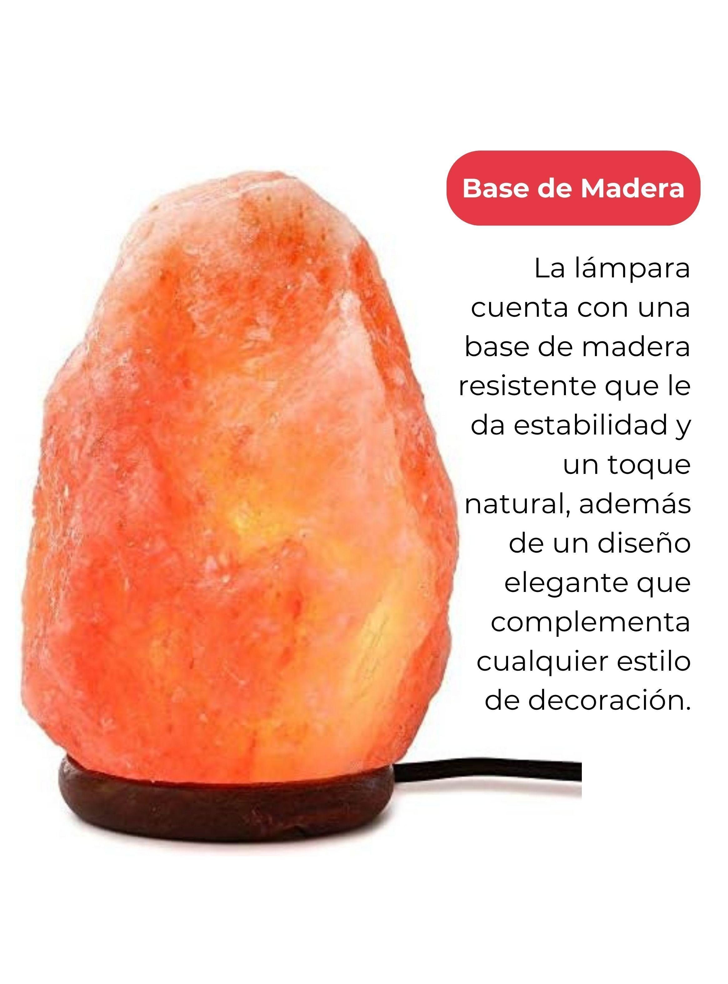 Lámpara De Sal Del Himalaya Piedra Colores Variados USB-5
