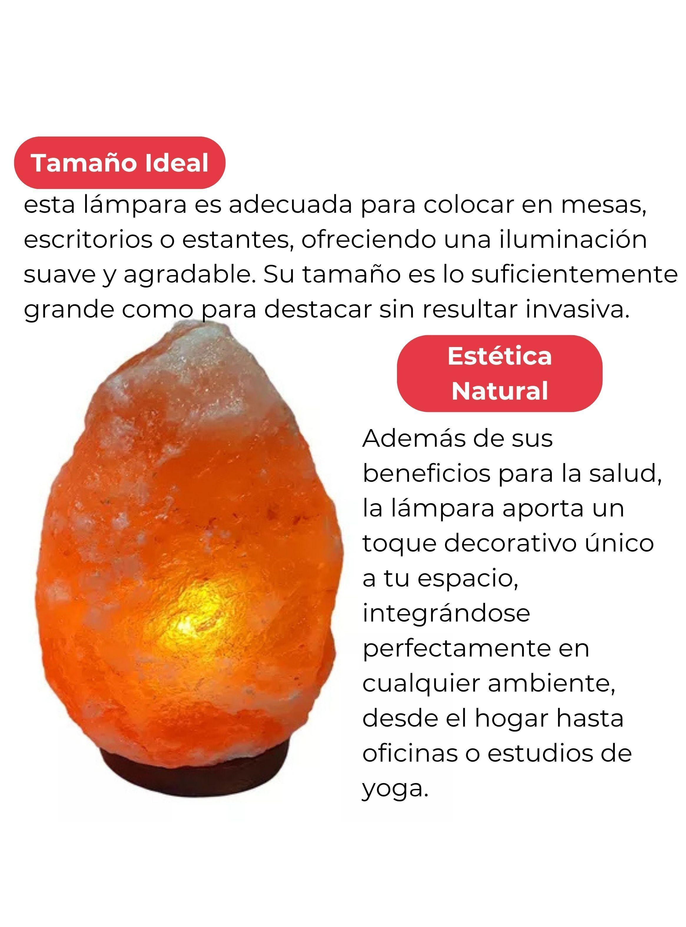 Lámpara De Sal Del Himalaya Piedra Colores Variados USB-6