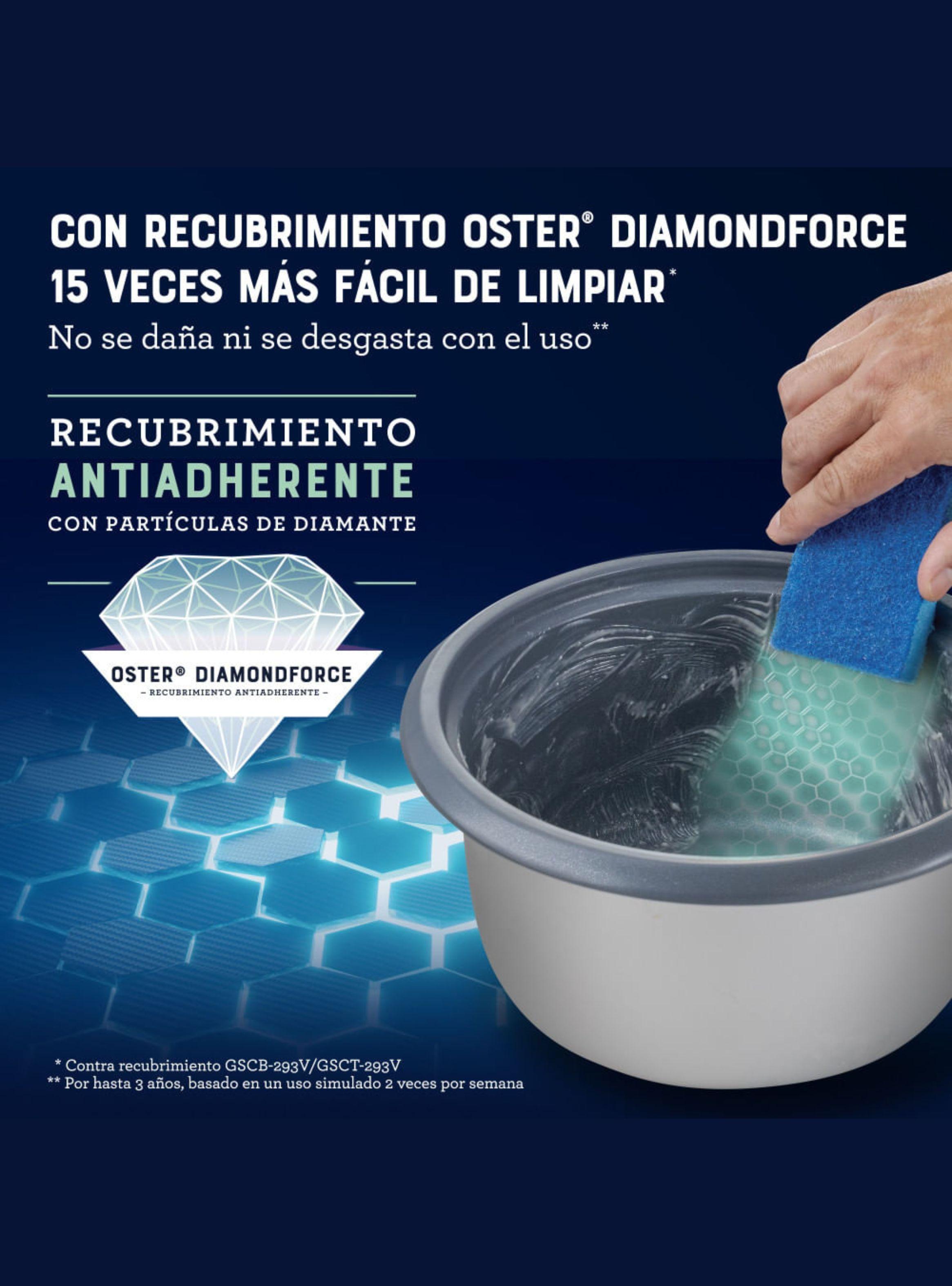 Arrocera Oster Capacidad de 7 Tazas, con DiamondForce, CKSTRCB7DFWHT-4