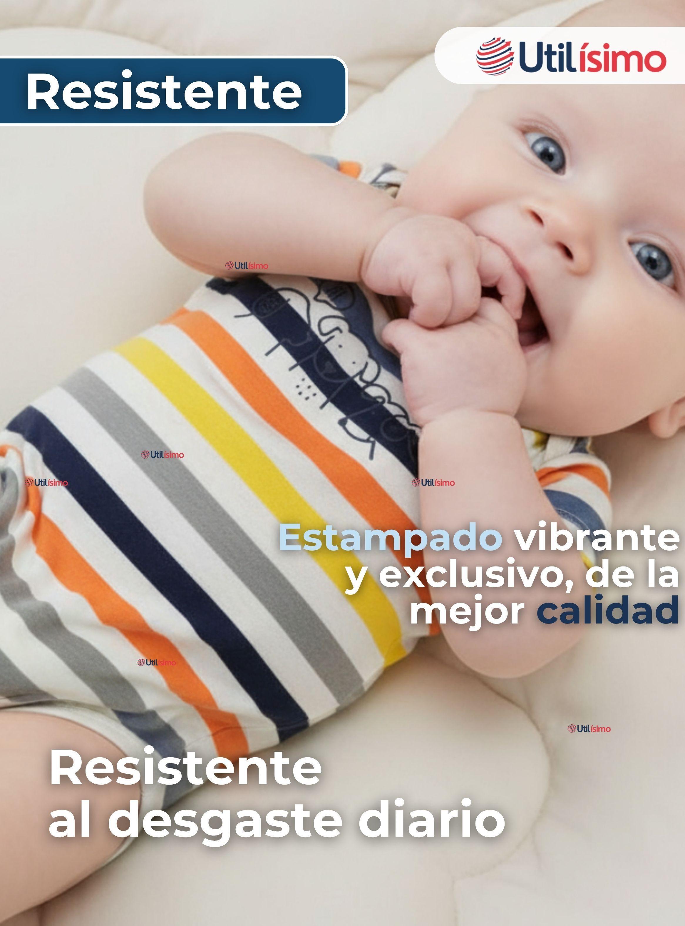 Pack 5 Bodys Niño Manga Corta Tedmimak 100% Algodón Loud But Cute-4