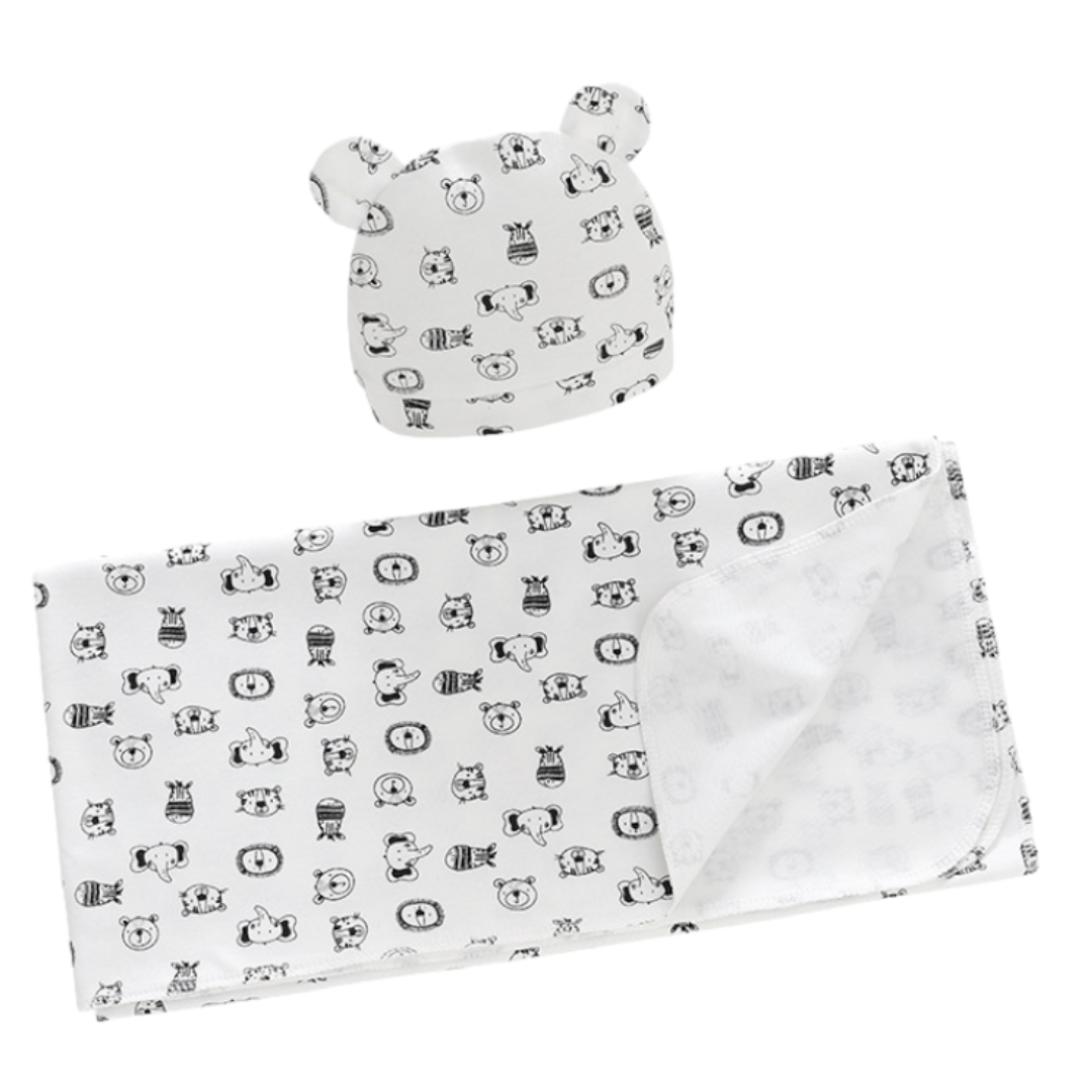 Set de Gorrito y Manta de Dormir para Bebé Jump Kids Surtido-3
