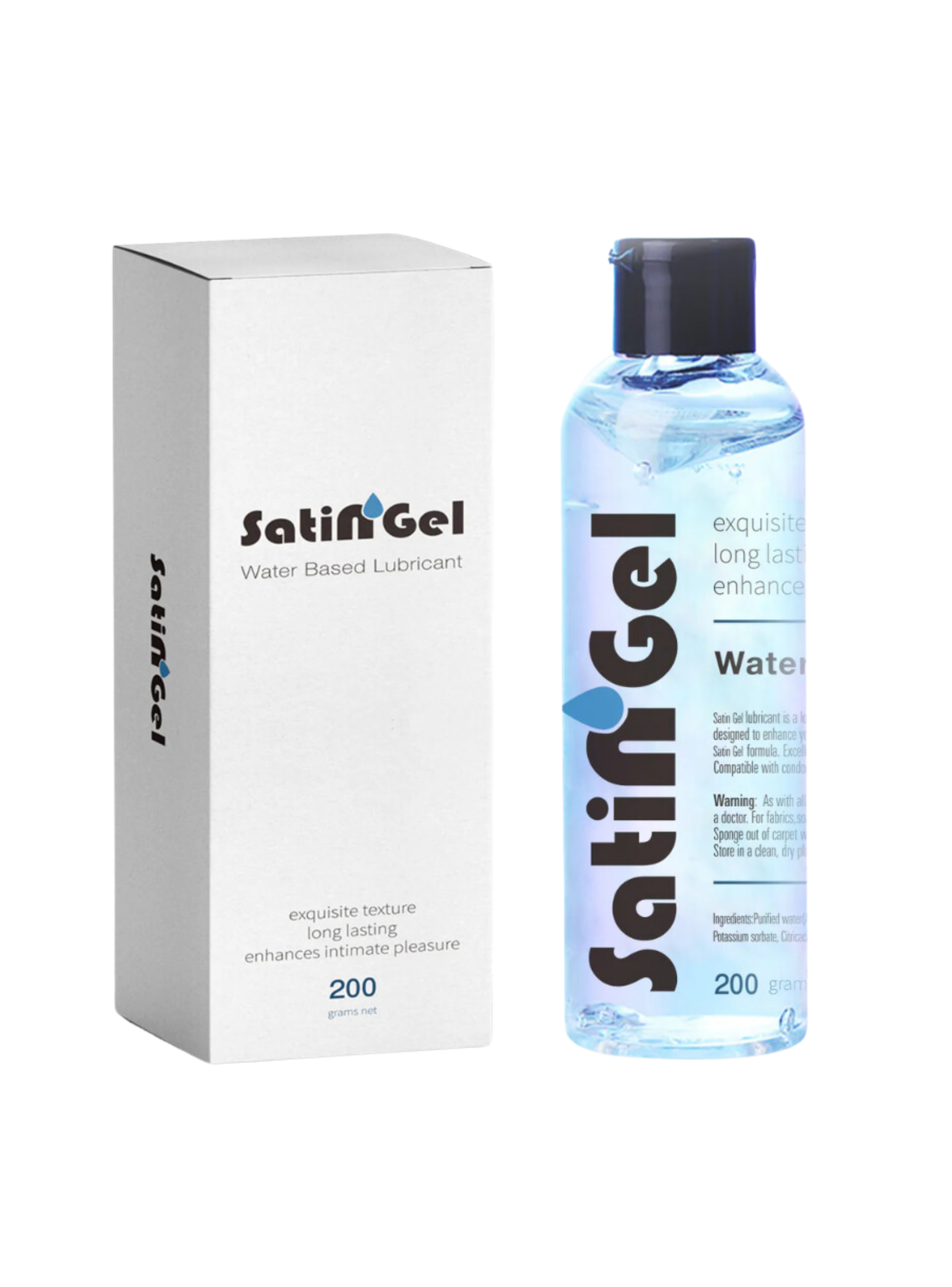 Gel Lubricante Intimo A Base De Agua Premium 200ml-1