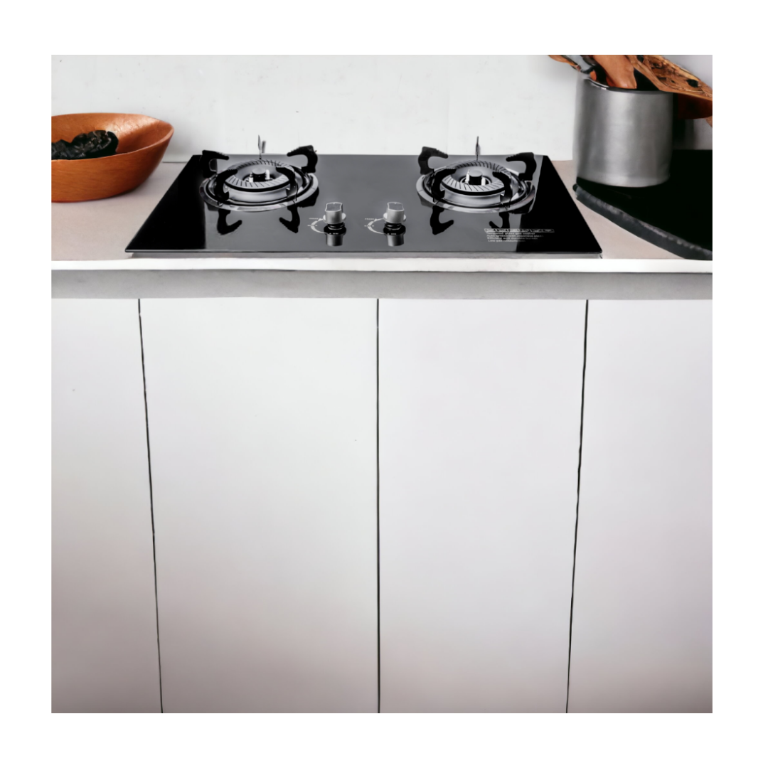 Cocinilla Encimera a Gas Vidrio Templado LINE™ 2 Platos-4