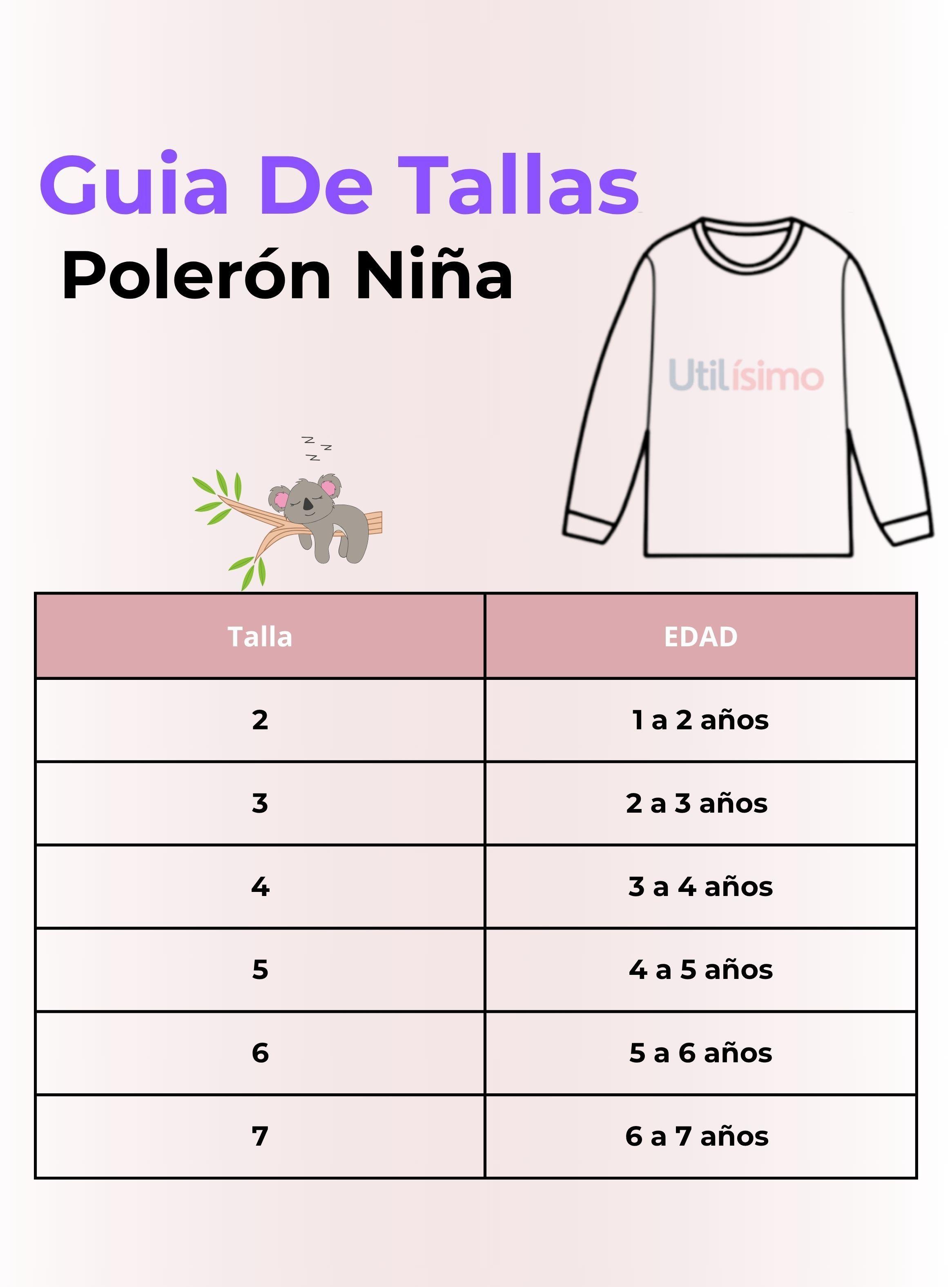 Polerón Algodón Cuello Redondo Niña Morado Animales-2