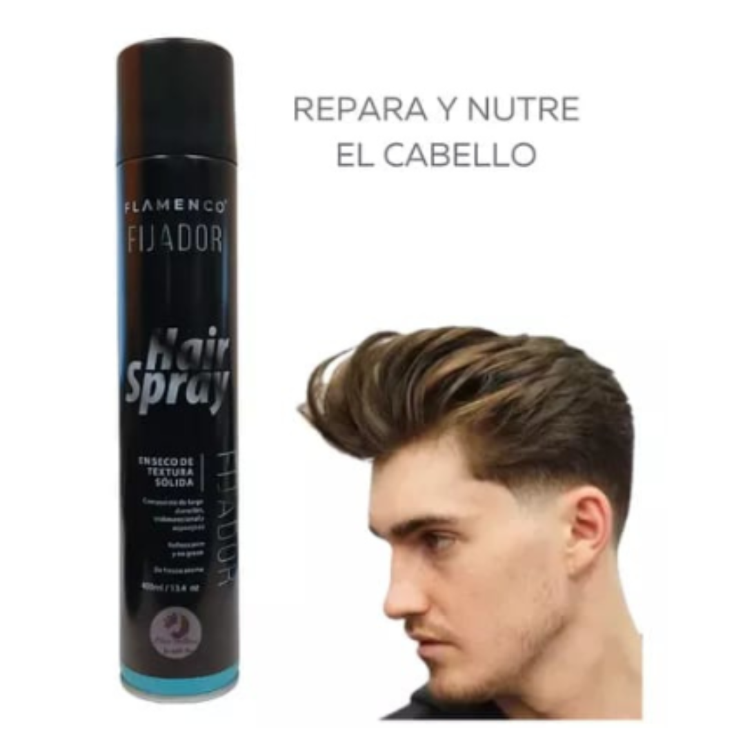 Laca Fijador En Seco Spray Flamenco 400ml-1