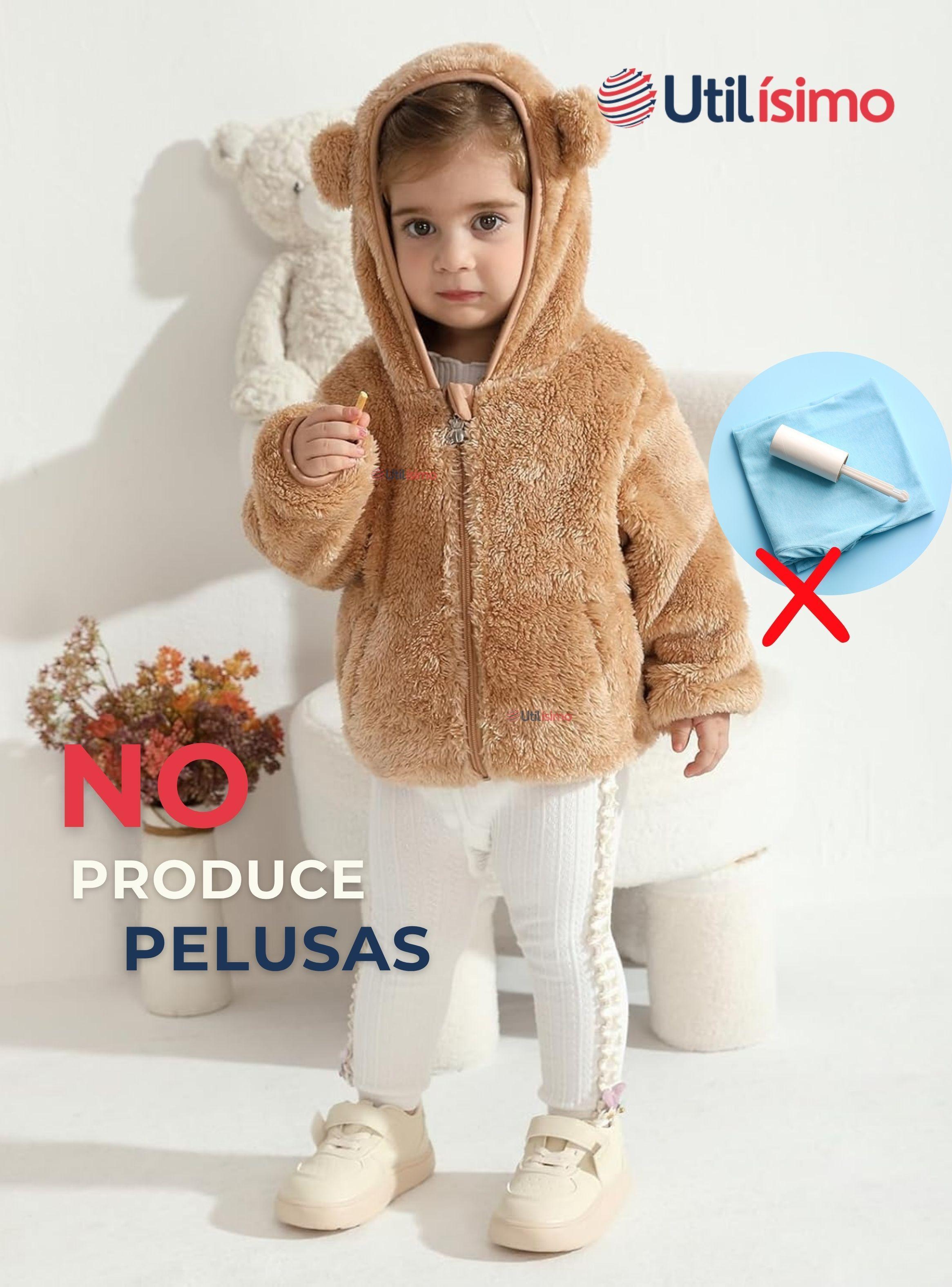 Chaqueta Polar con Capucha Niña Animalitos Cafè-7
