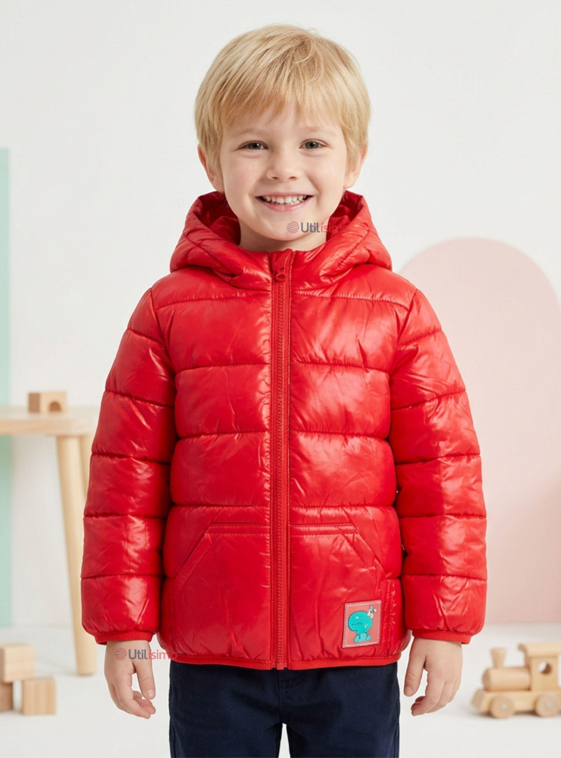 Parka Dinosaurio Con Capucha Manga Larga para Niño Jump Kids-0